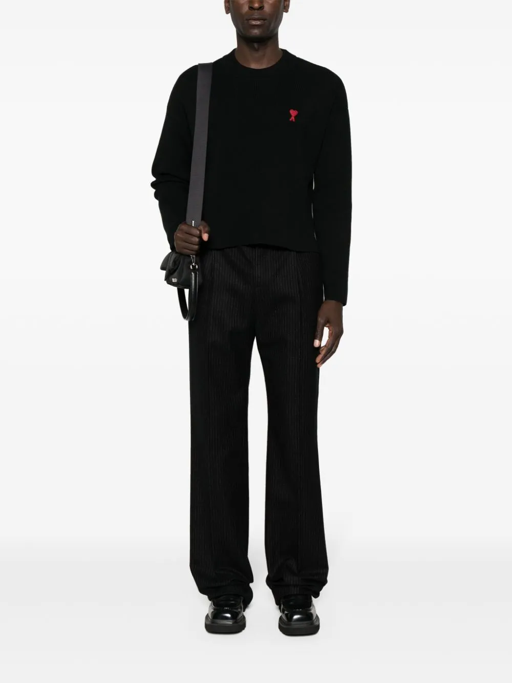 Maglione Ami de Coeur in nero - uomo