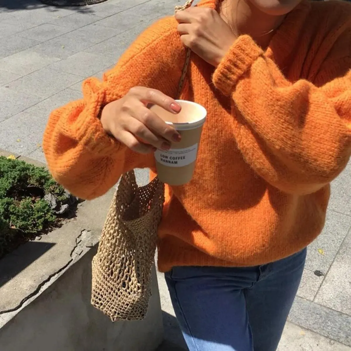 Maglione O Collo Pullover Maglione lavorato a maglia Inverno Nuove magliette Maglioni a maniche lunghe da donna
