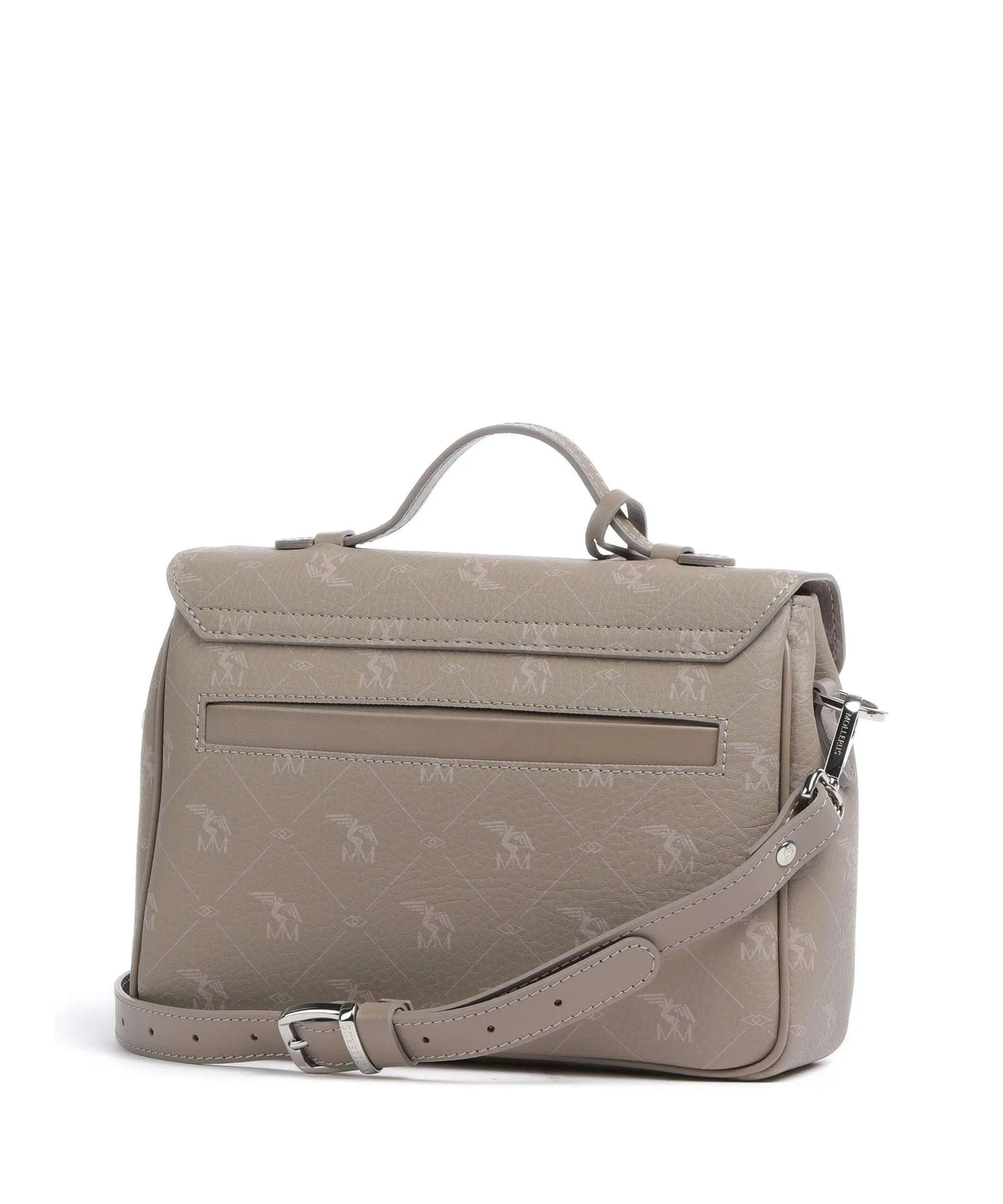  Maison Mollerus Pecarus Marly Borsa a mano tela taupe  