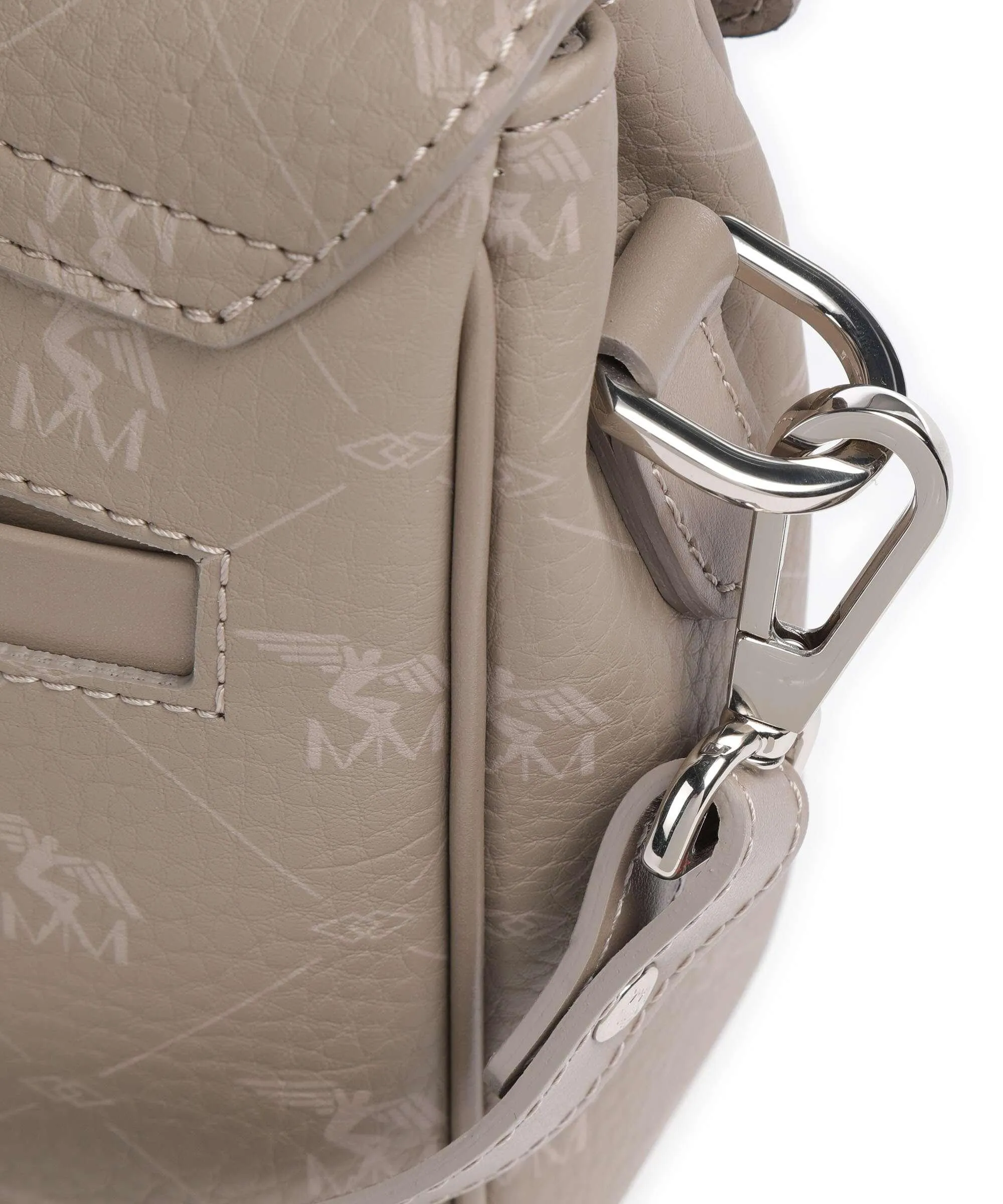  Maison Mollerus Pecarus Marly Borsa a mano tela taupe  