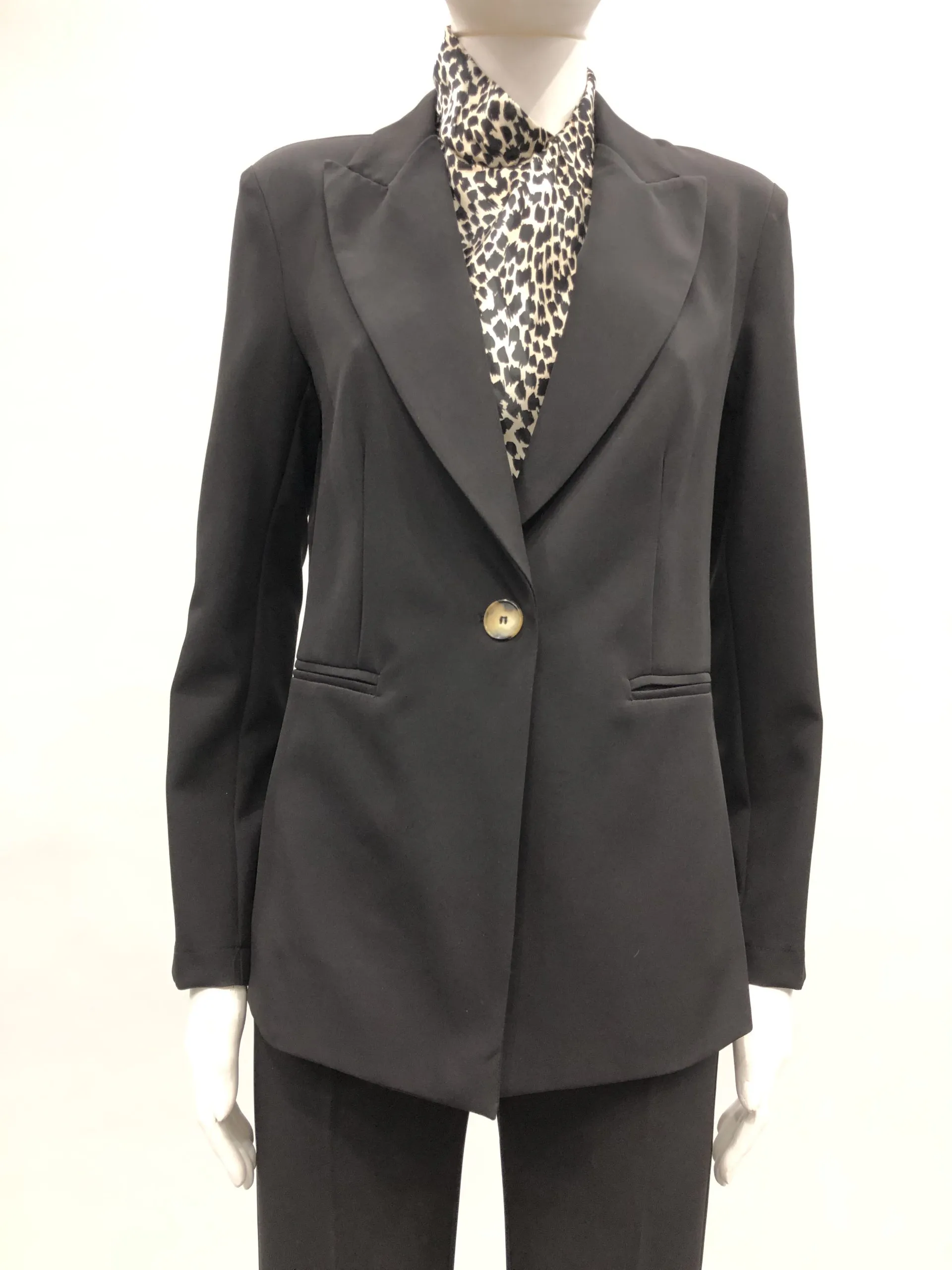 MARYLEY Tailleur con pantalone a zampa N.