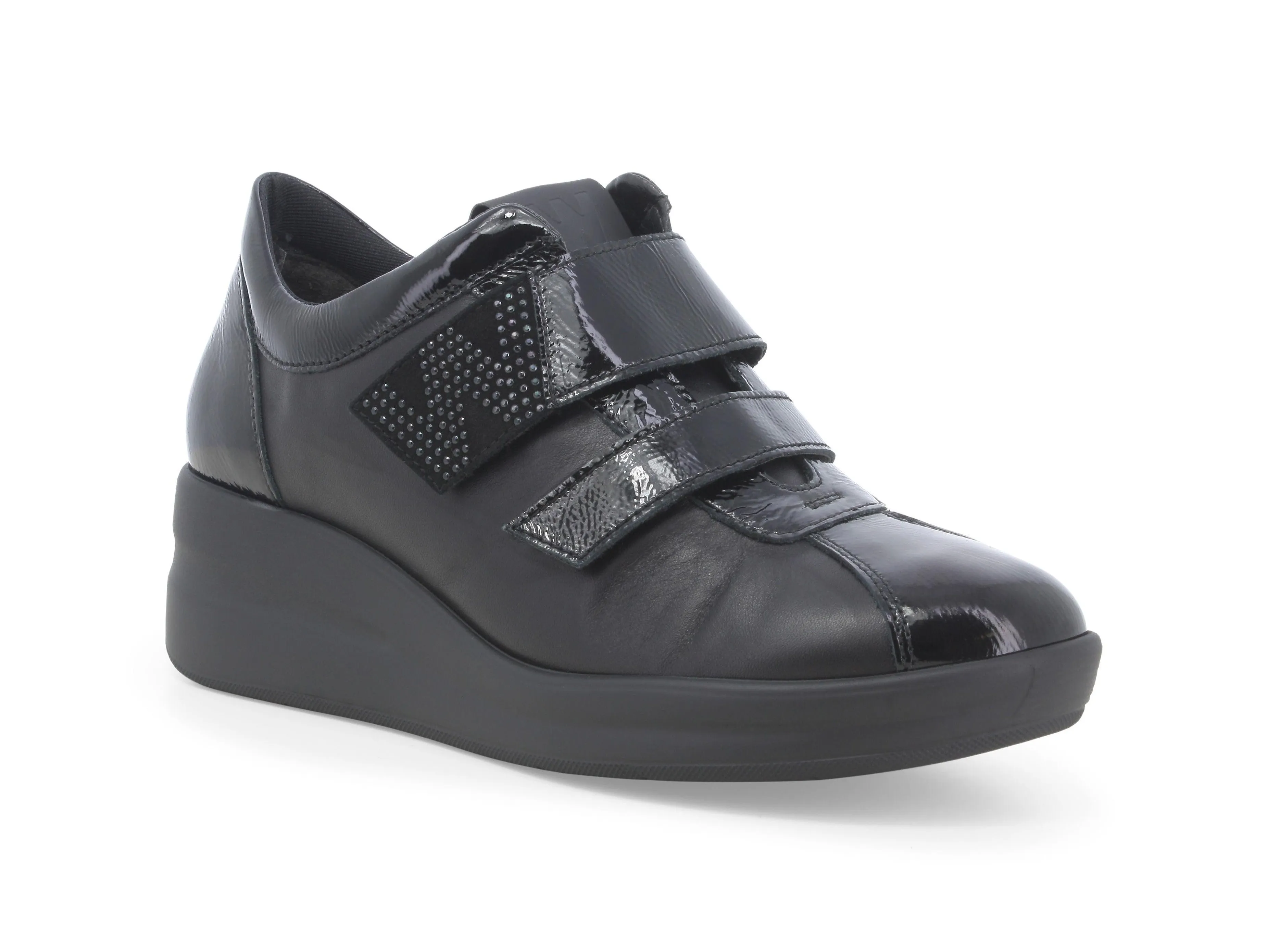 Melluso Scarpe Comfort Zeppa 2 Strappi Tomaia Pelle