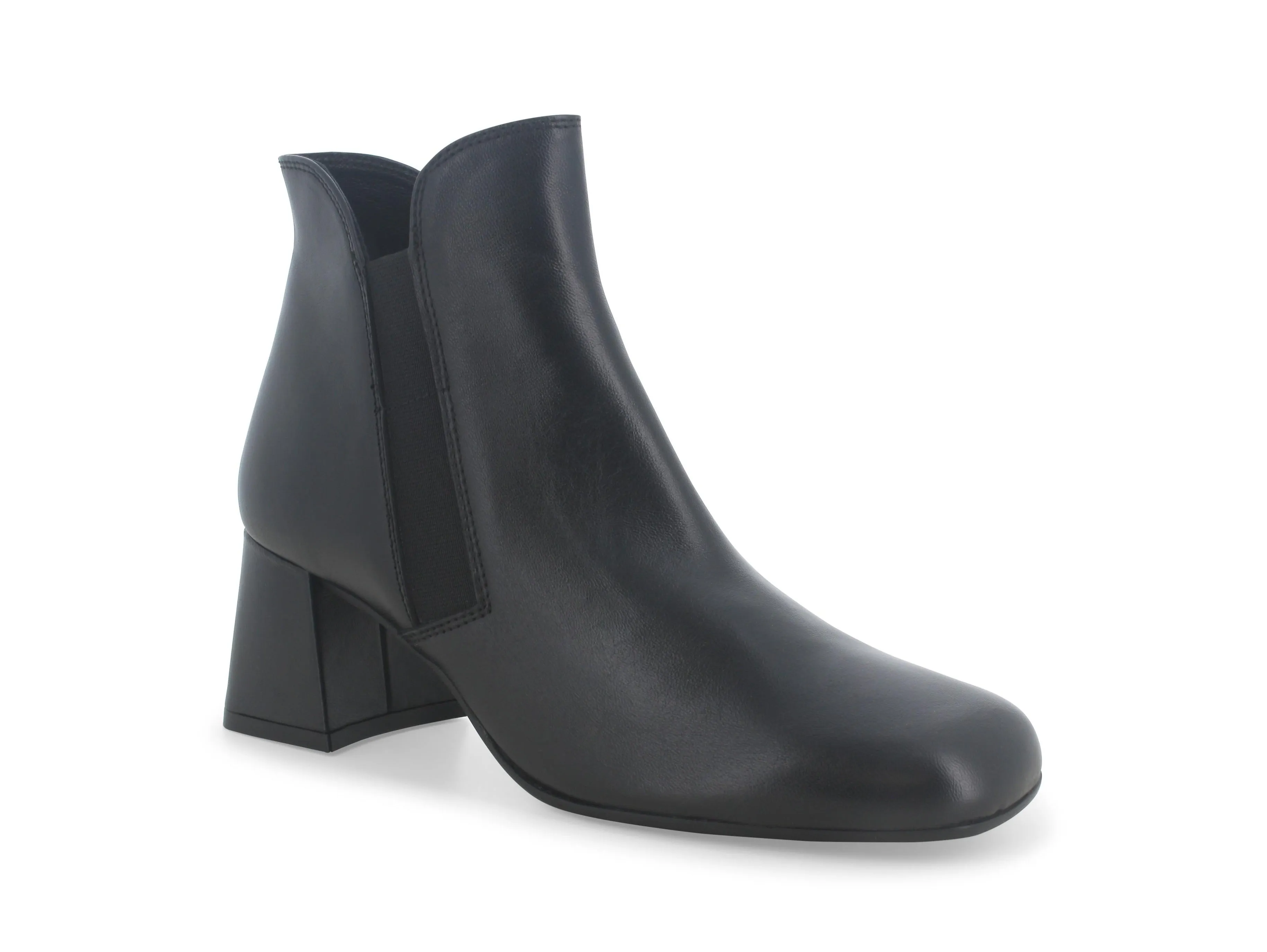 Melluso Tronchetto Made in Italy Elastico + Zip Tomaia Pelle