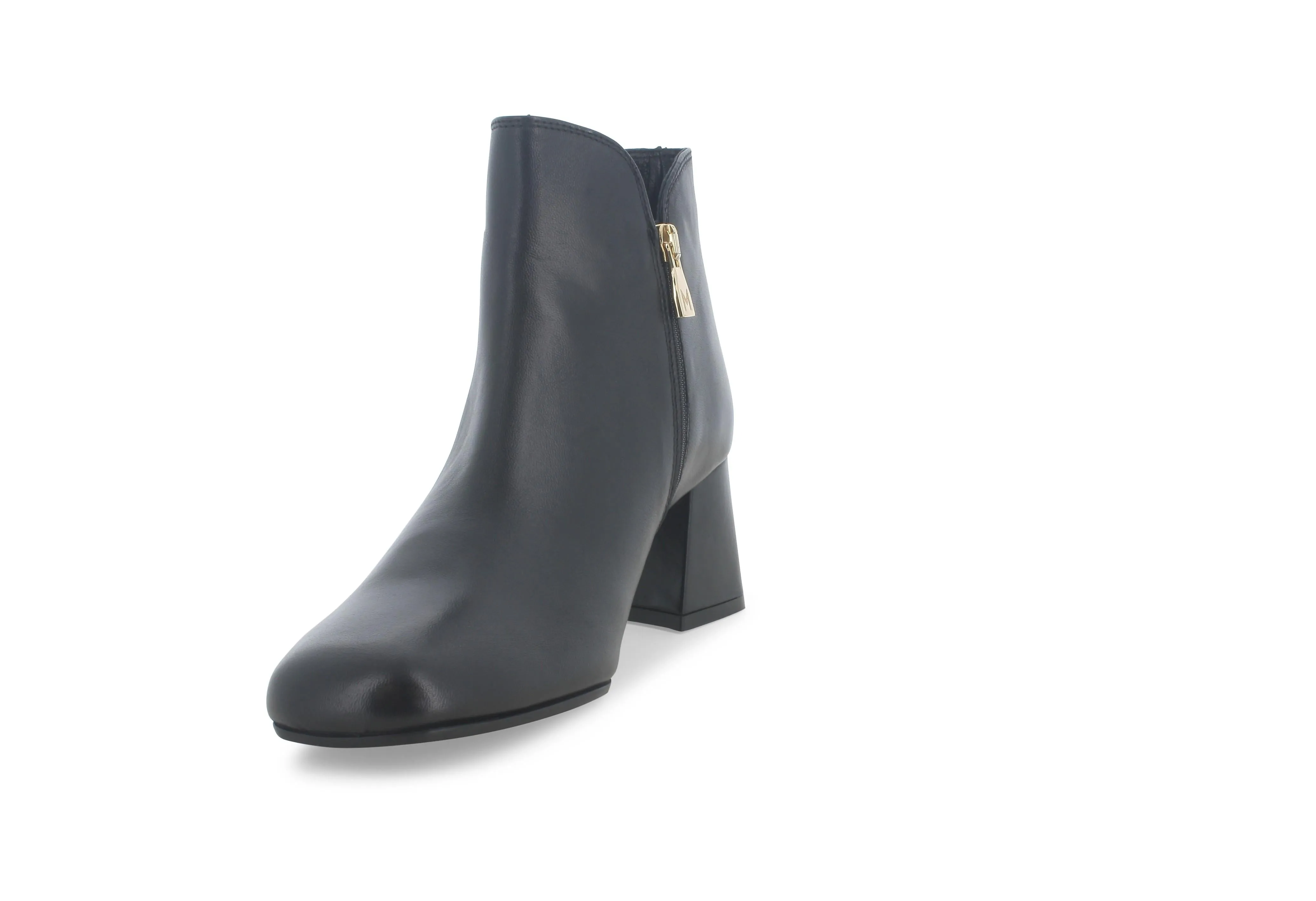 Melluso Tronchetto Made in Italy Elastico + Zip Tomaia Pelle