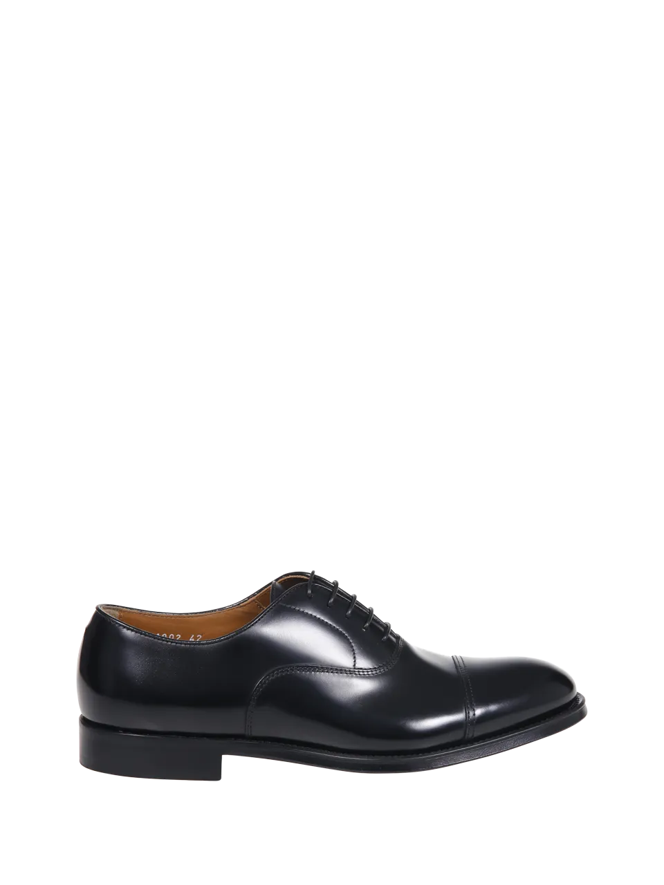 MEN DOUCAL'S BLACK CALF LEATHER OXFORD LOAFER