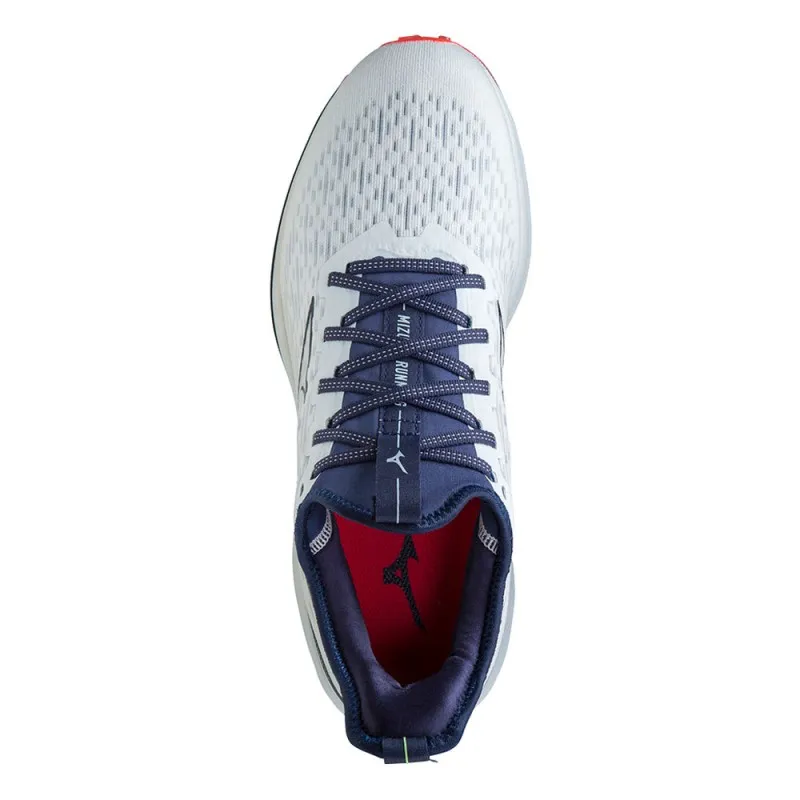 Mizuno Scarpe Running Wave Rider Neo 2 Bianco Blu Uomo