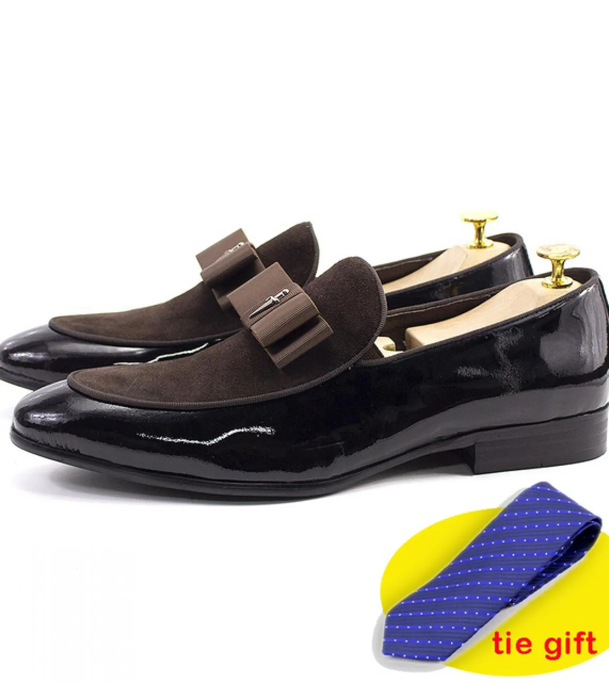 Mocassini da sposa da uomo di lusso Scarpe da cena per feste Mocassino Moda maschile Comodo abito con nappe in pelle scamosciata