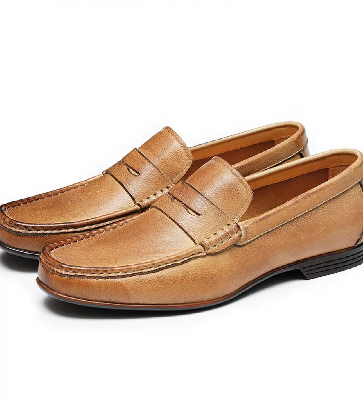 Mocassini da uomo di lusso Scarpe eleganti in vera pelle 2023 Estate Nuovo stile Designer Scarpe casual in pelle morbida da spos