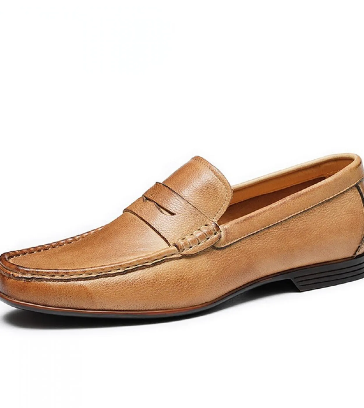 Mocassini da uomo di lusso Scarpe eleganti in vera pelle 2023 Estate Nuovo stile Designer Scarpe casual in pelle morbida da spos
