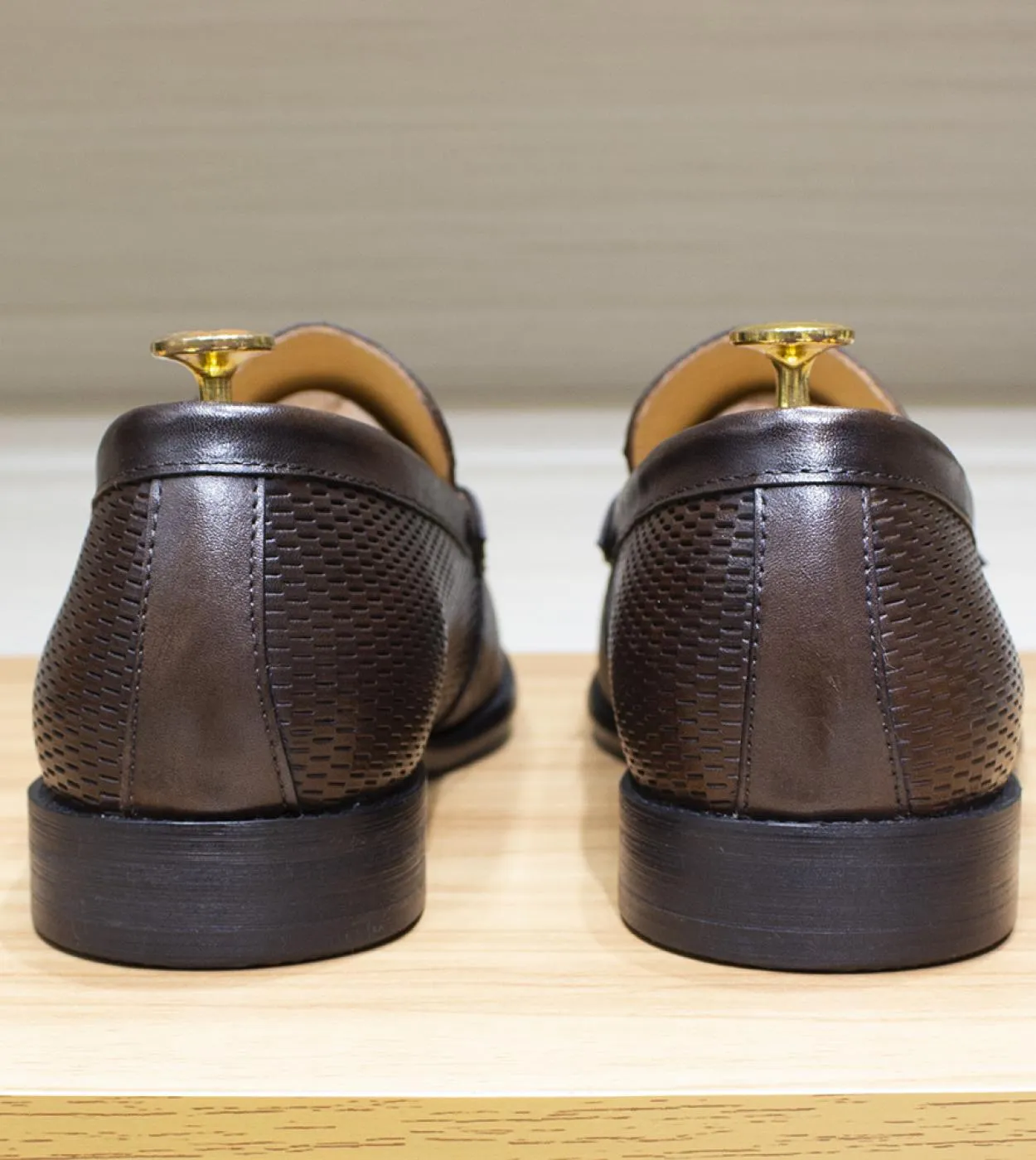 Mocassini da uomo in vera pelle catena classica in metallo slip on scarpe eleganti da lavoro casual comode calzature da sposa pe