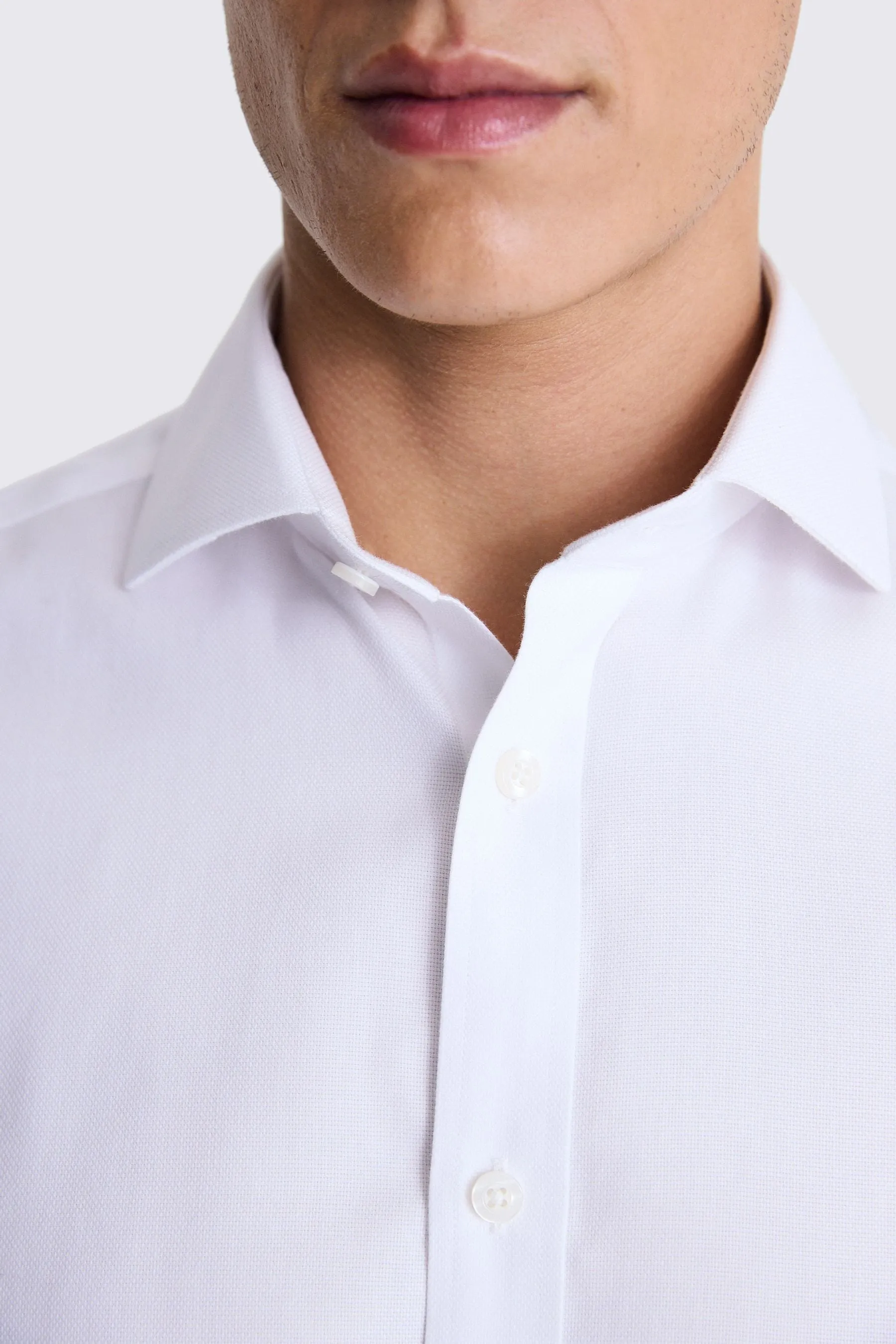 MOSS Vestibilità sartoriale Oxford - Camicia no stiro