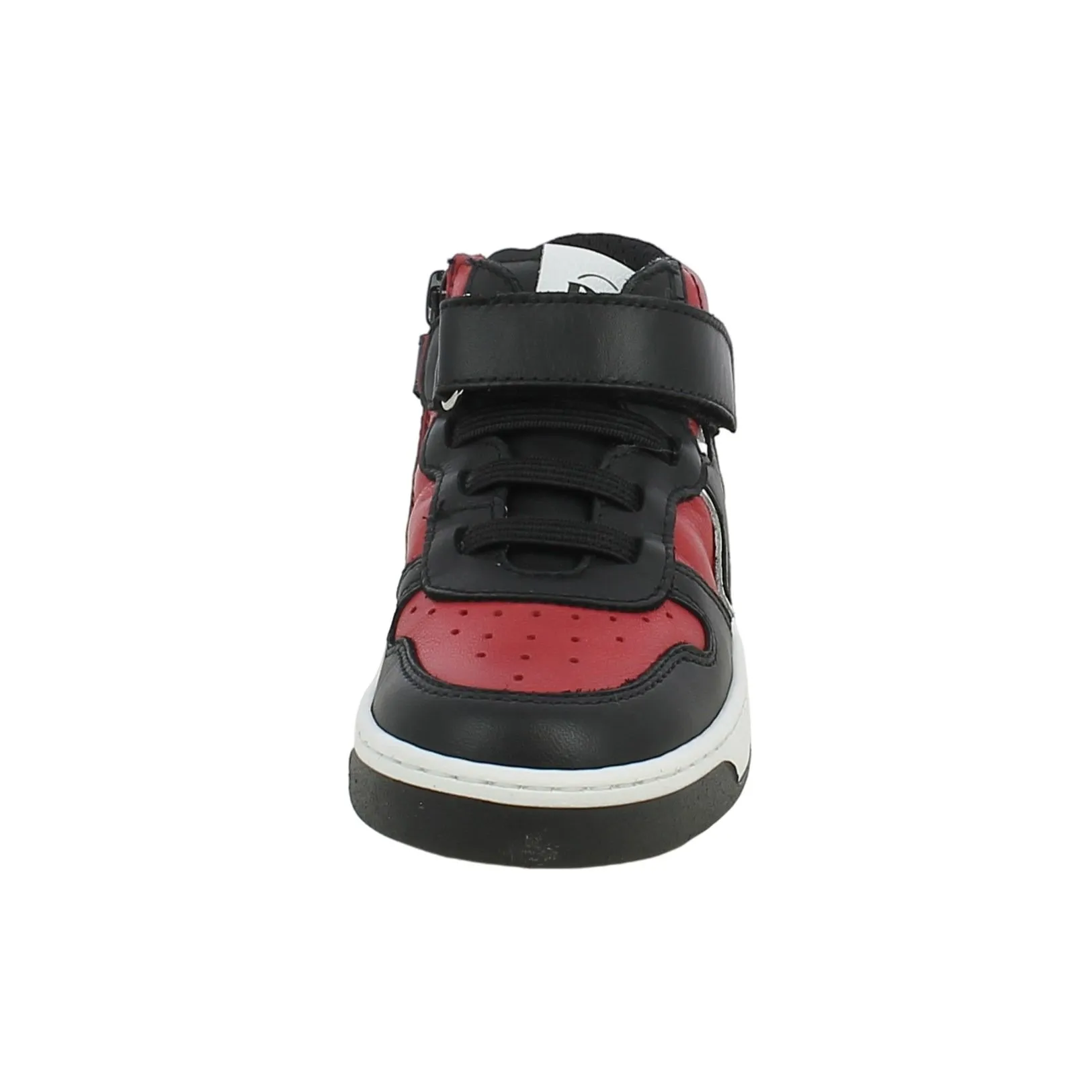 NeroGiardini  Sneaker bicolor con stella e strappo 