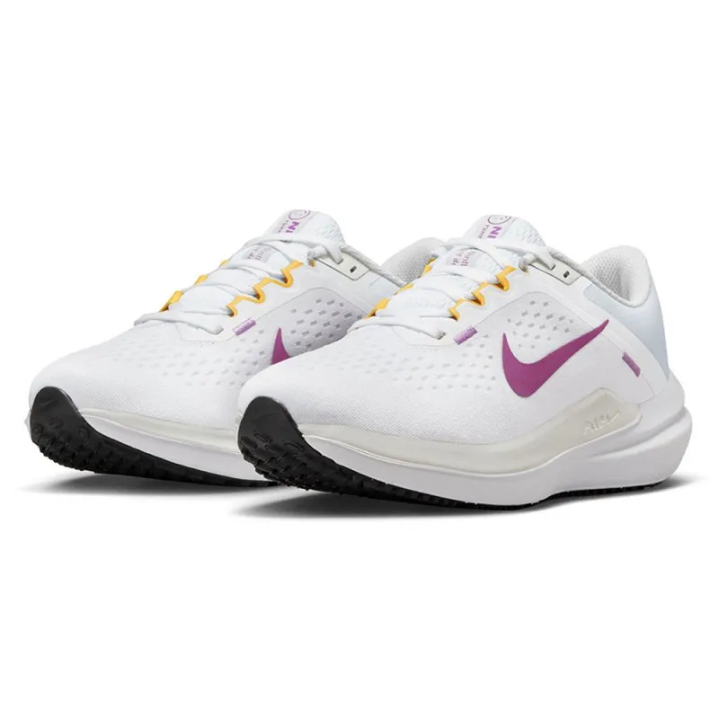 Nike Air Winflo 10 Bianco Fucsia - Scarpe Running Donna