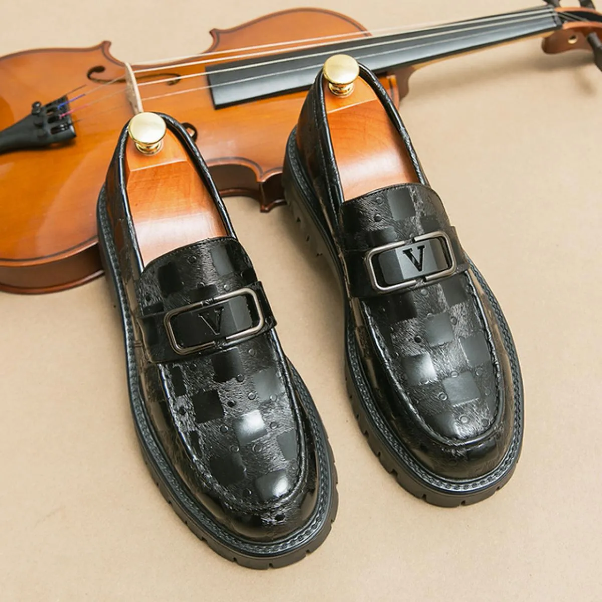Nuovi mocassini neri da uomo traspiranti slip on scarpe da lavoro solide fatte a mano spedizione gratuita taglia 38 44 scarpe el