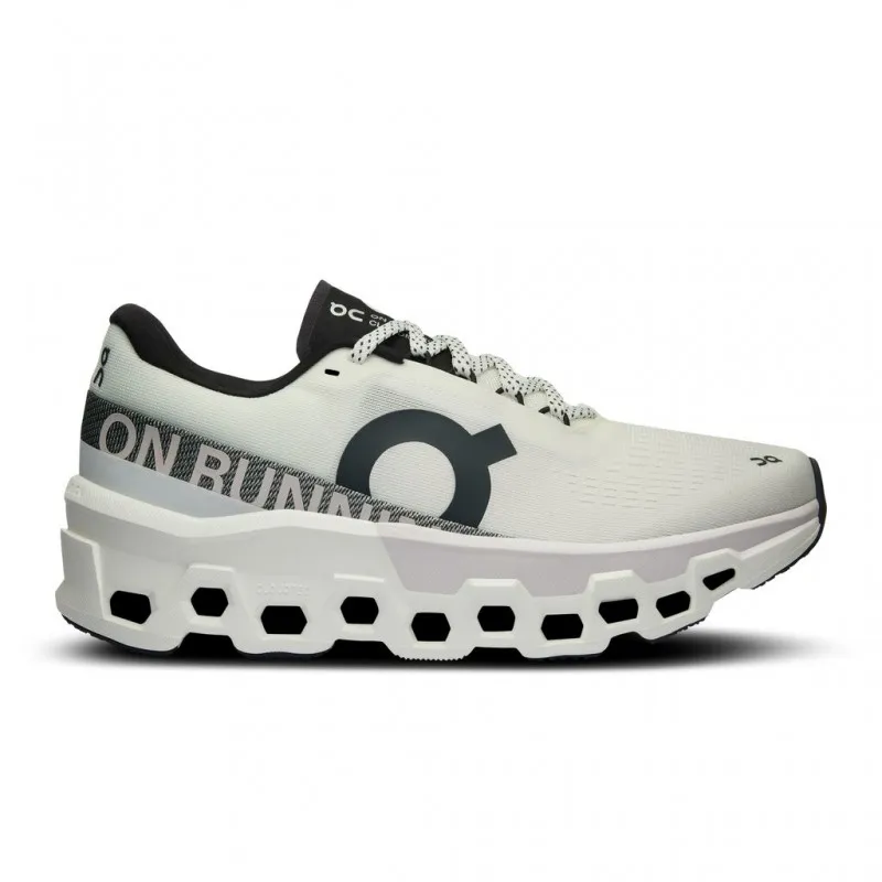 On Cloudmonster 2 Bianco Nero - Scarpe Running Donna