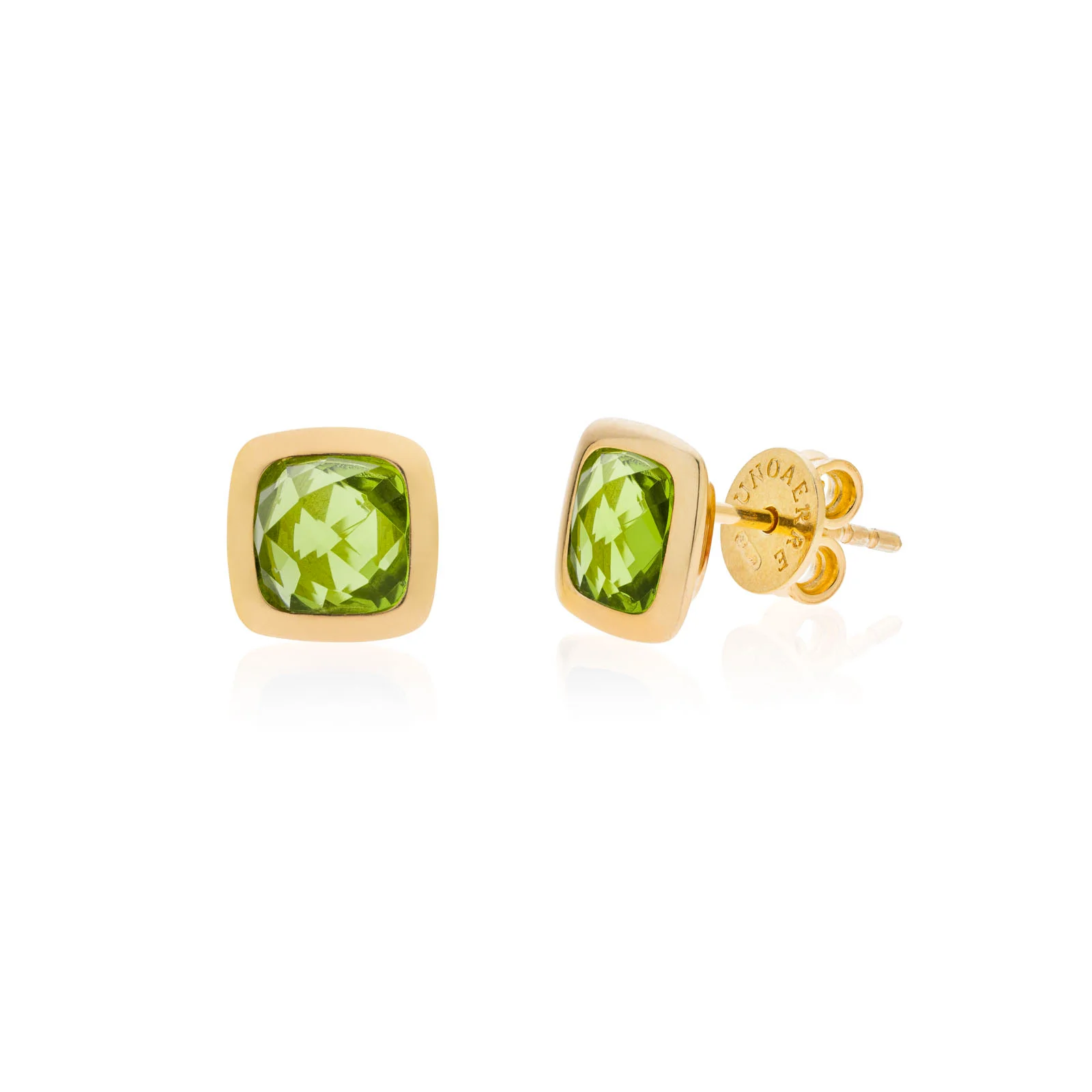 Orecchini in Argento e Cristallo Verde UNOAERRE 6161