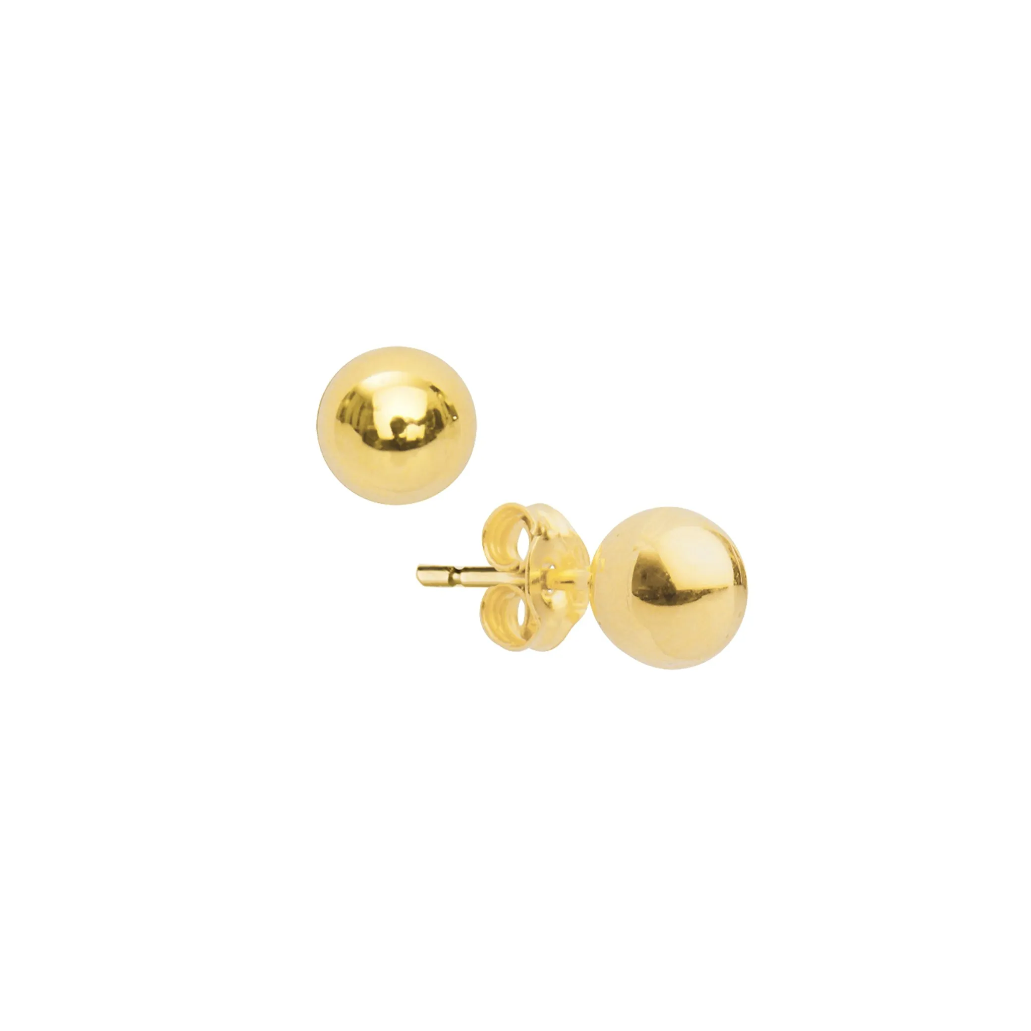 Orecchini Sfera d'Oro Vero