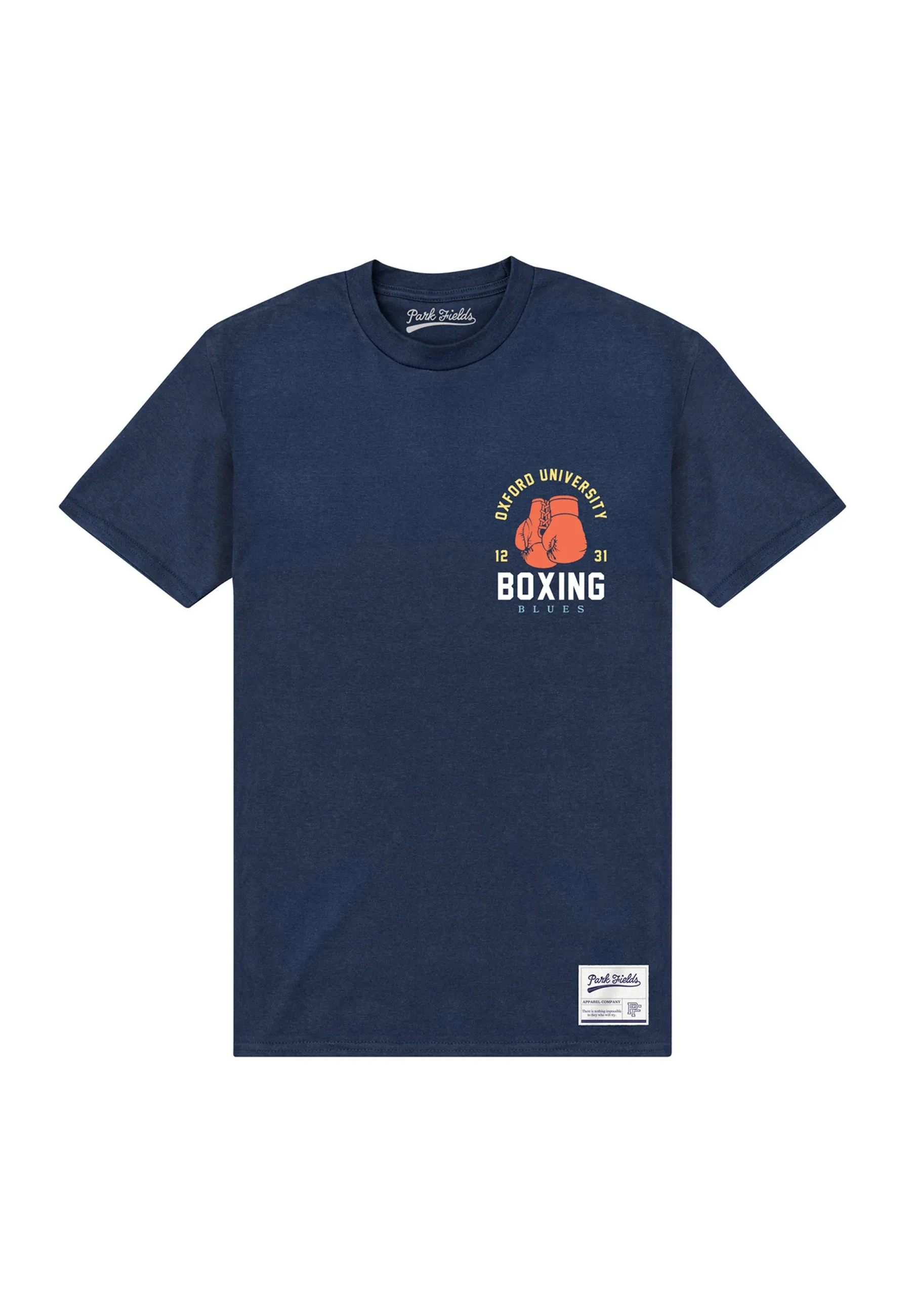 OXFORD UNIVERSITY BOXING - T-shirt con stampa