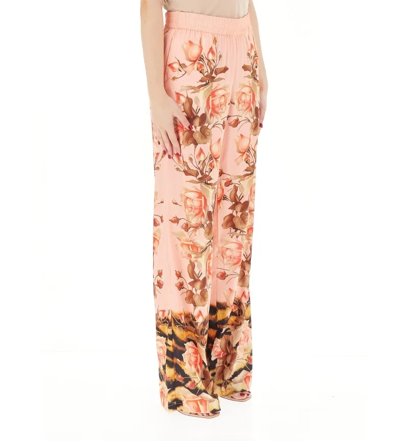 Pantalone in satin