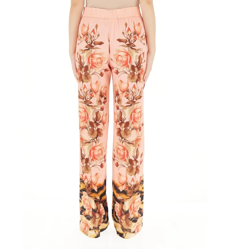 Pantalone in satin