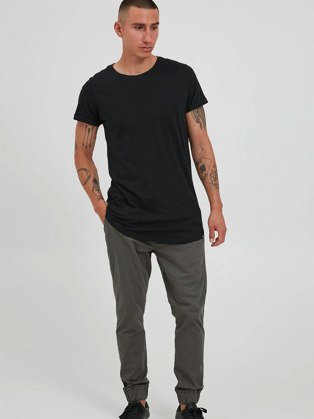 Pantalone !SOLID Uomo 21103814 Grigio