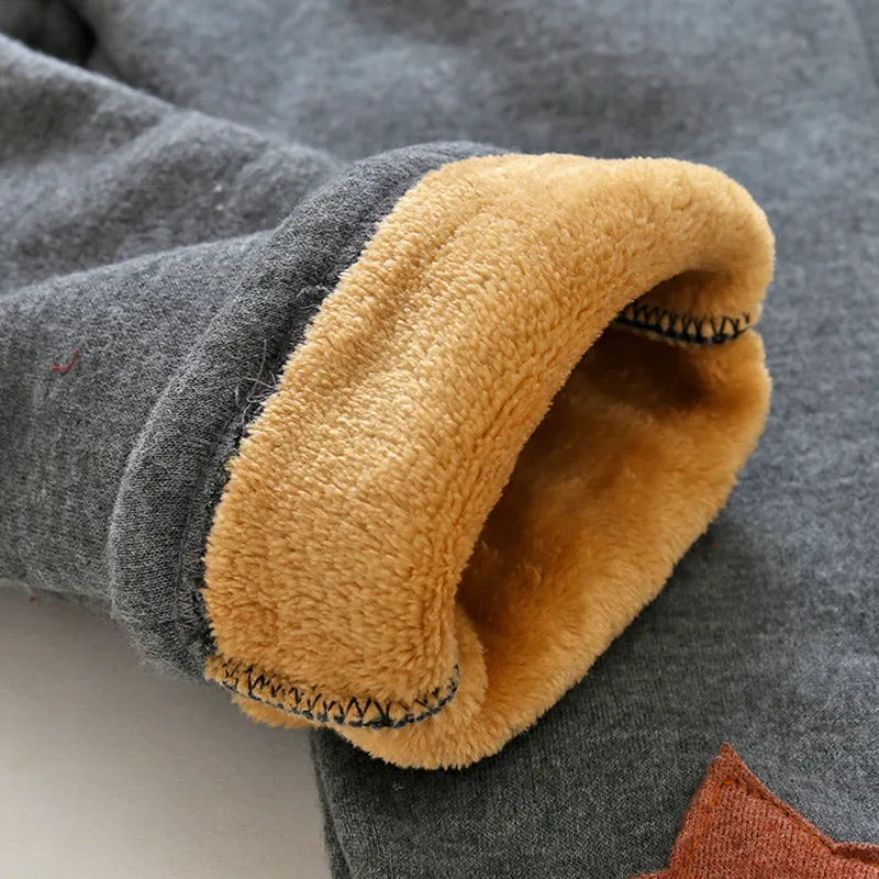 Pantalone tuta delizioso stella super imbottito per baby