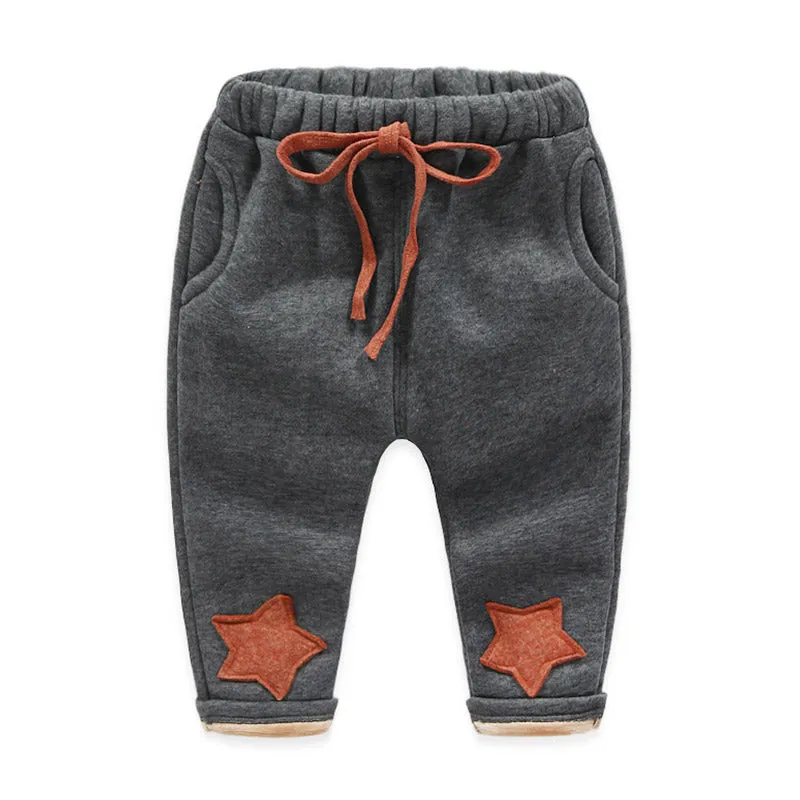 Pantalone tuta delizioso stella super imbottito per baby