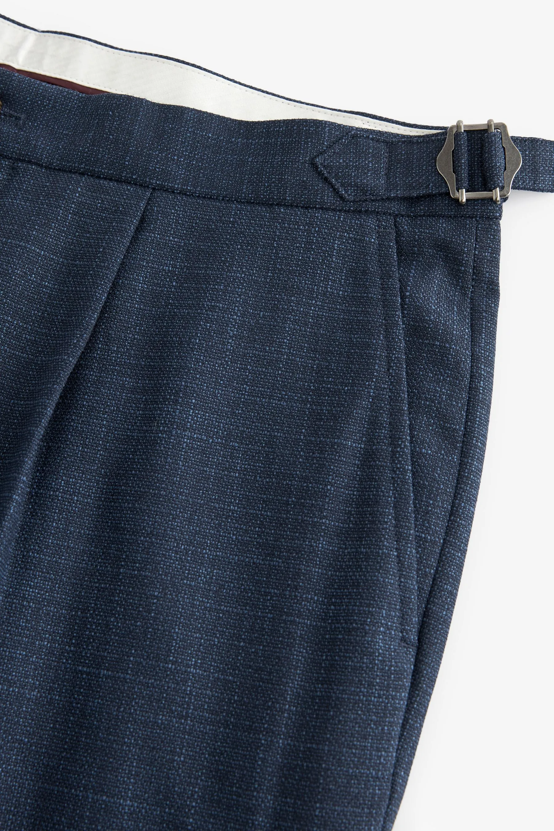 Pantaloni con regolabile laterale testurizzato