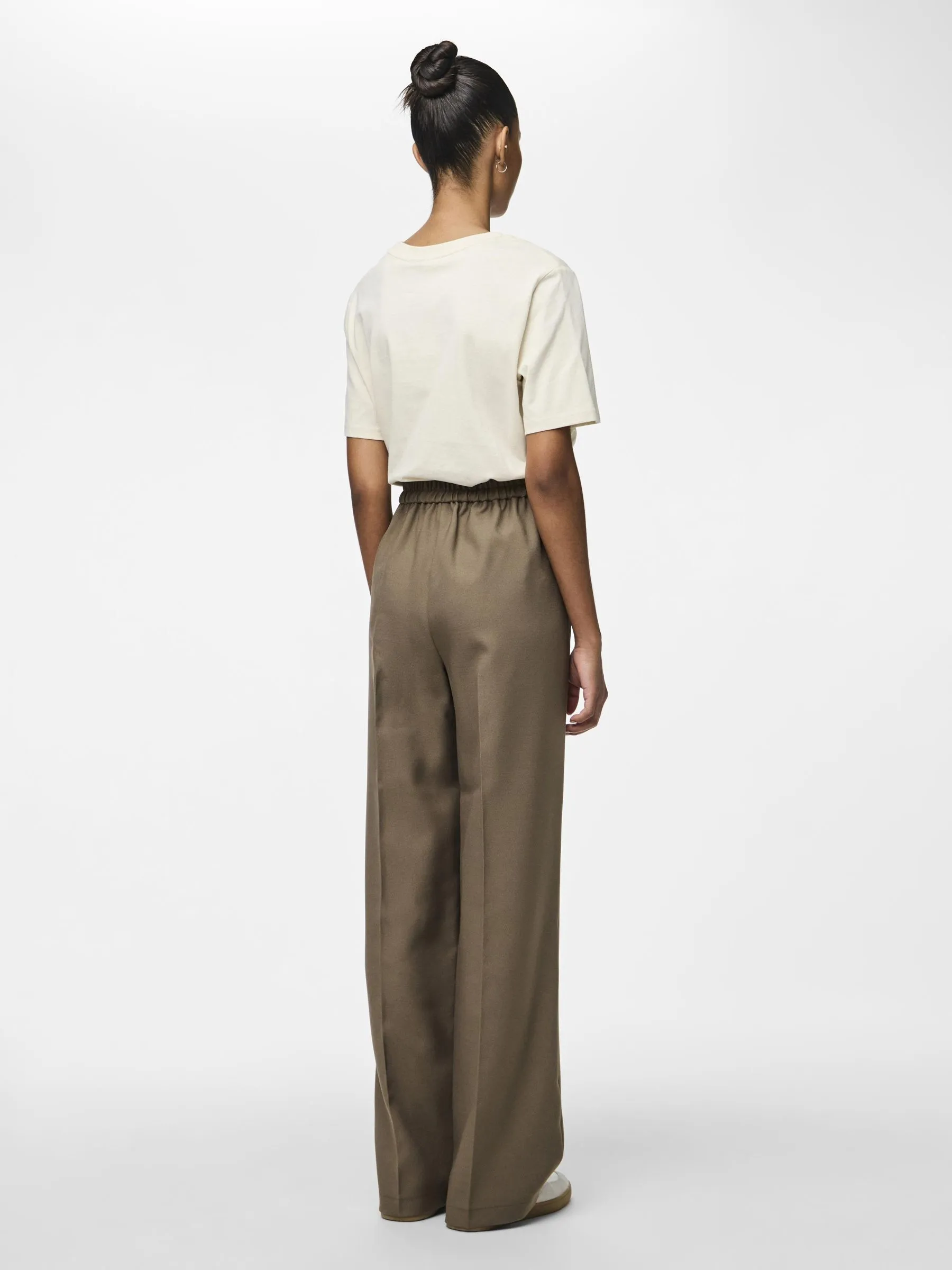 PANTALONI GAMBA AMPIA
