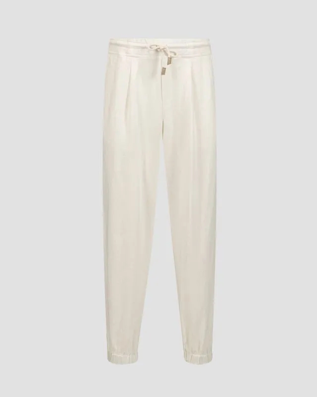 Pantaloni in lino Gran Sasso