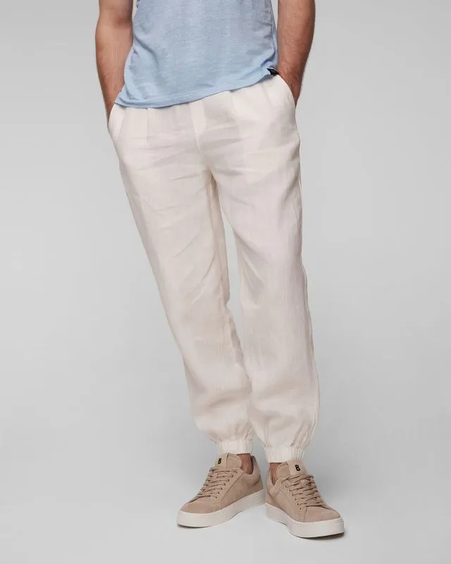 Pantaloni in lino Gran Sasso