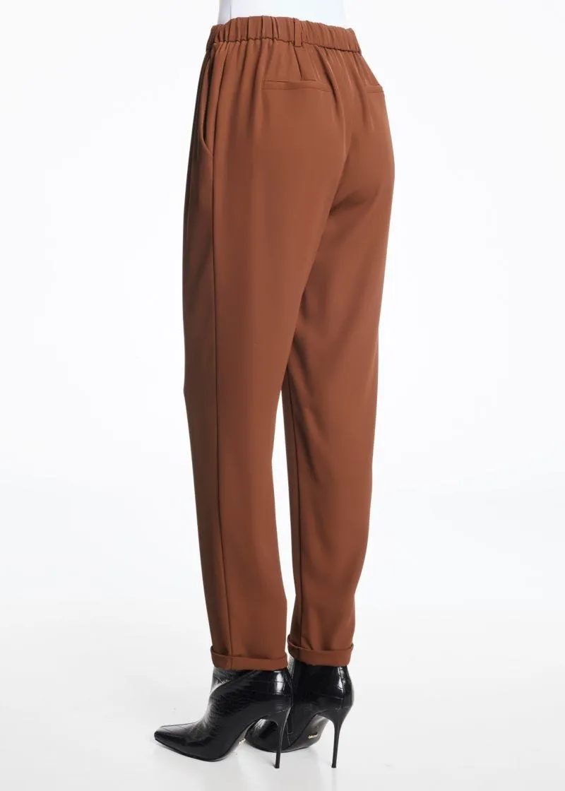 Pantaloni in tessuto fluido
