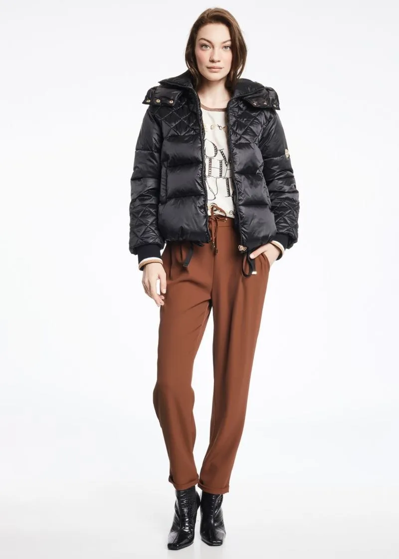Pantaloni in tessuto fluido