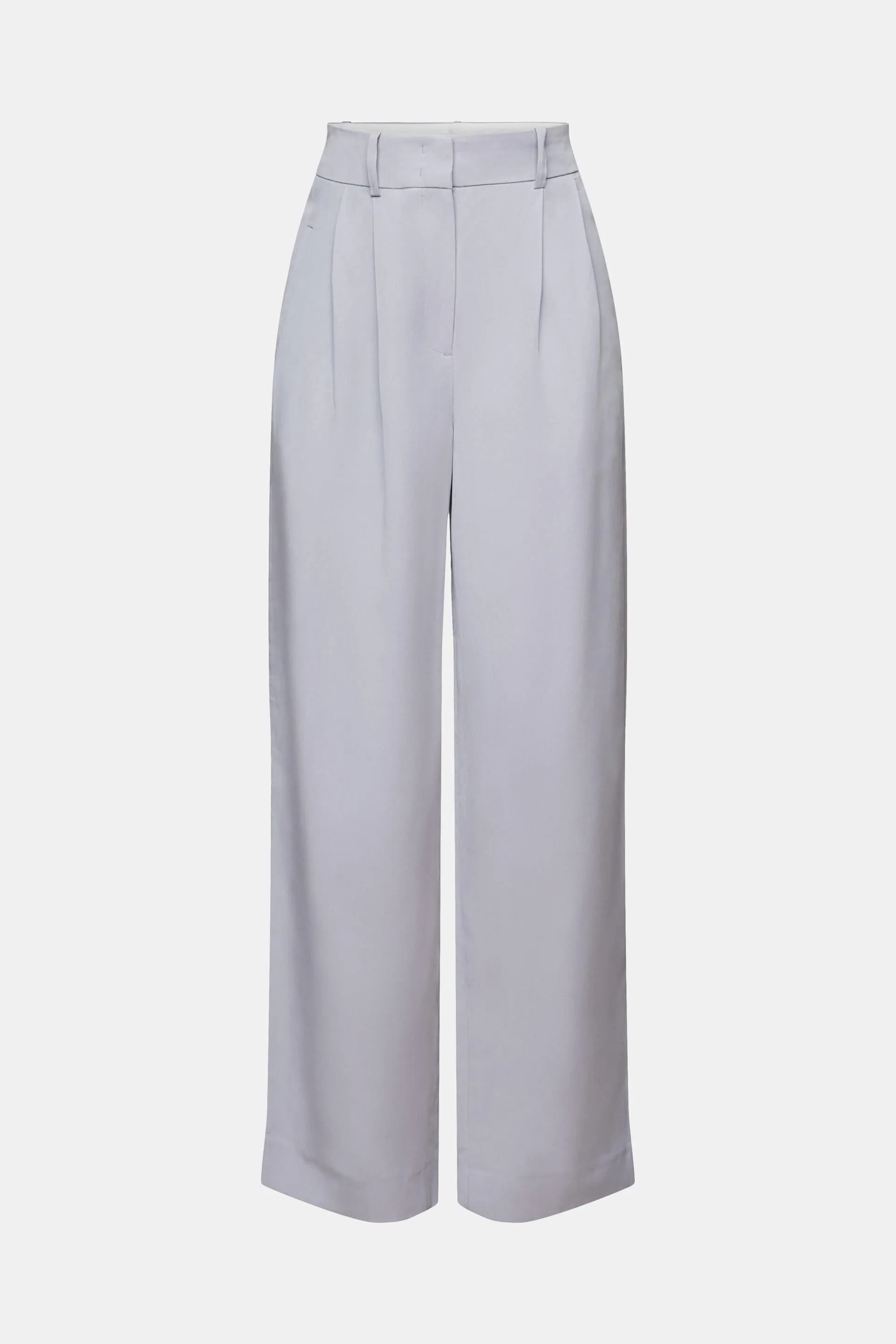 Pantaloni in twill a gamba larga