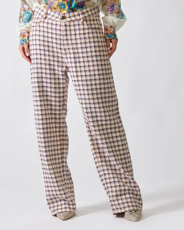 Pantaloni Pantero Fantasia Floreale