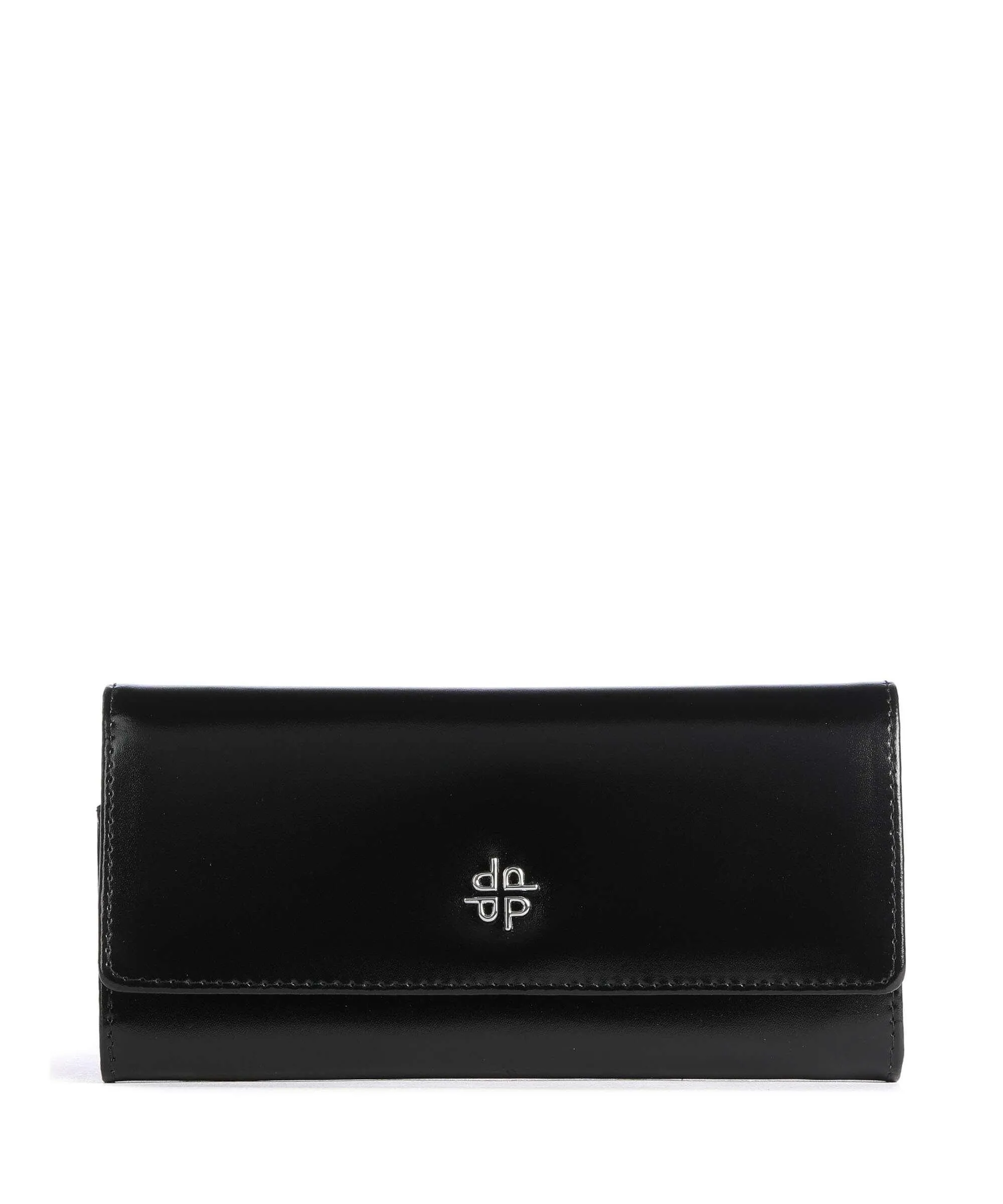 Picard Black Tie Portafoglio pelle di vacchetta liscia nero  