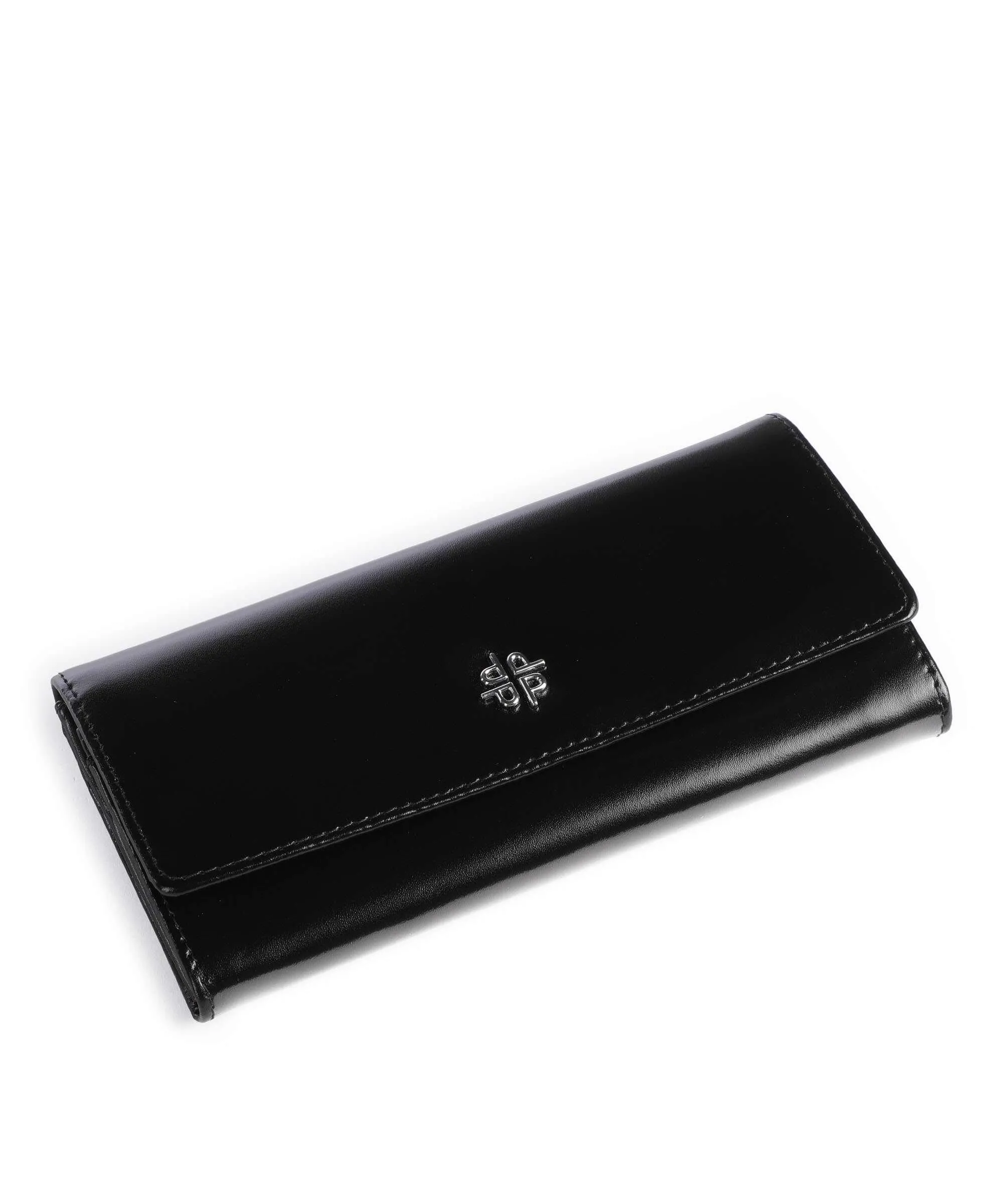  Picard Black Tie Portafoglio pelle di vacchetta liscia nero  