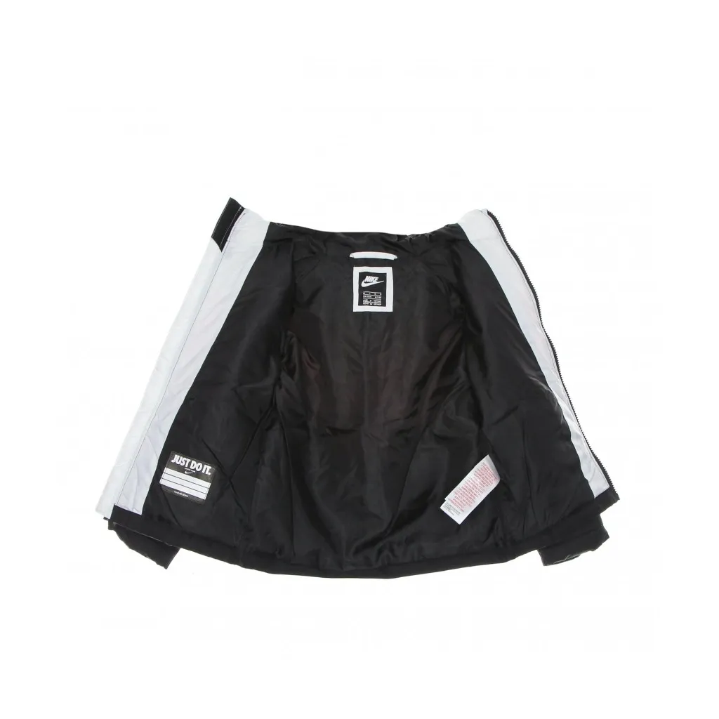 piumino bambina filled jacket BLACK/PINK FOAM
