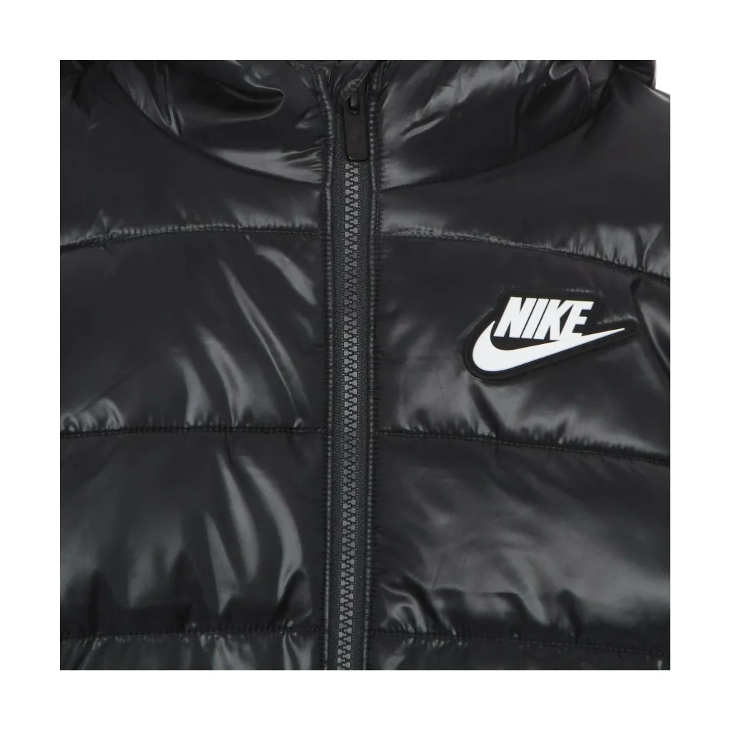 piumino bambina filled jacket BLACK/PINK FOAM