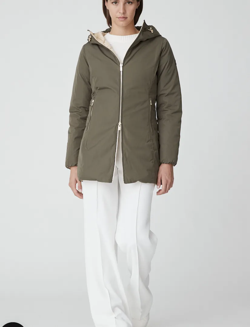 Piumino Ciesse Donna lungo reversibile KALIE 4065264314474