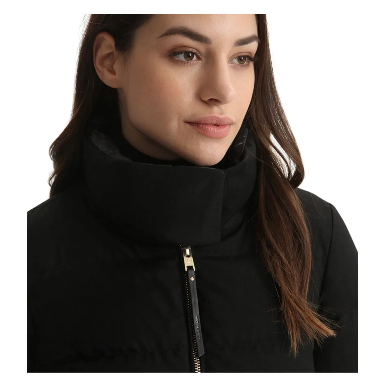 Piumino Donna Woolrich Luxe Puffy Jacket Nero