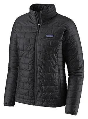 Piumino Patagonia Nano Puff Jkt Nero Donna