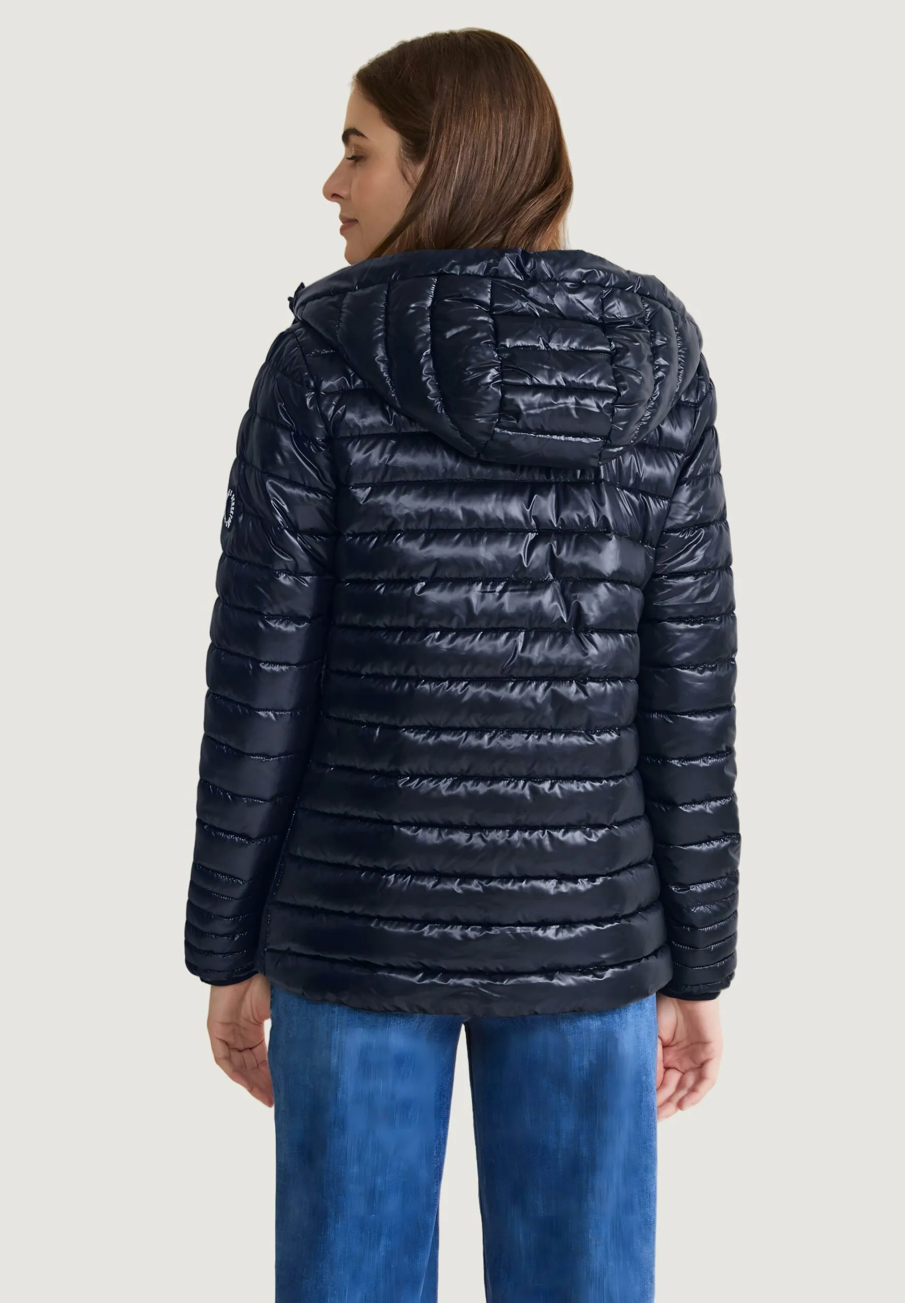 Piumino Street One Short Padded Jkt Blu
