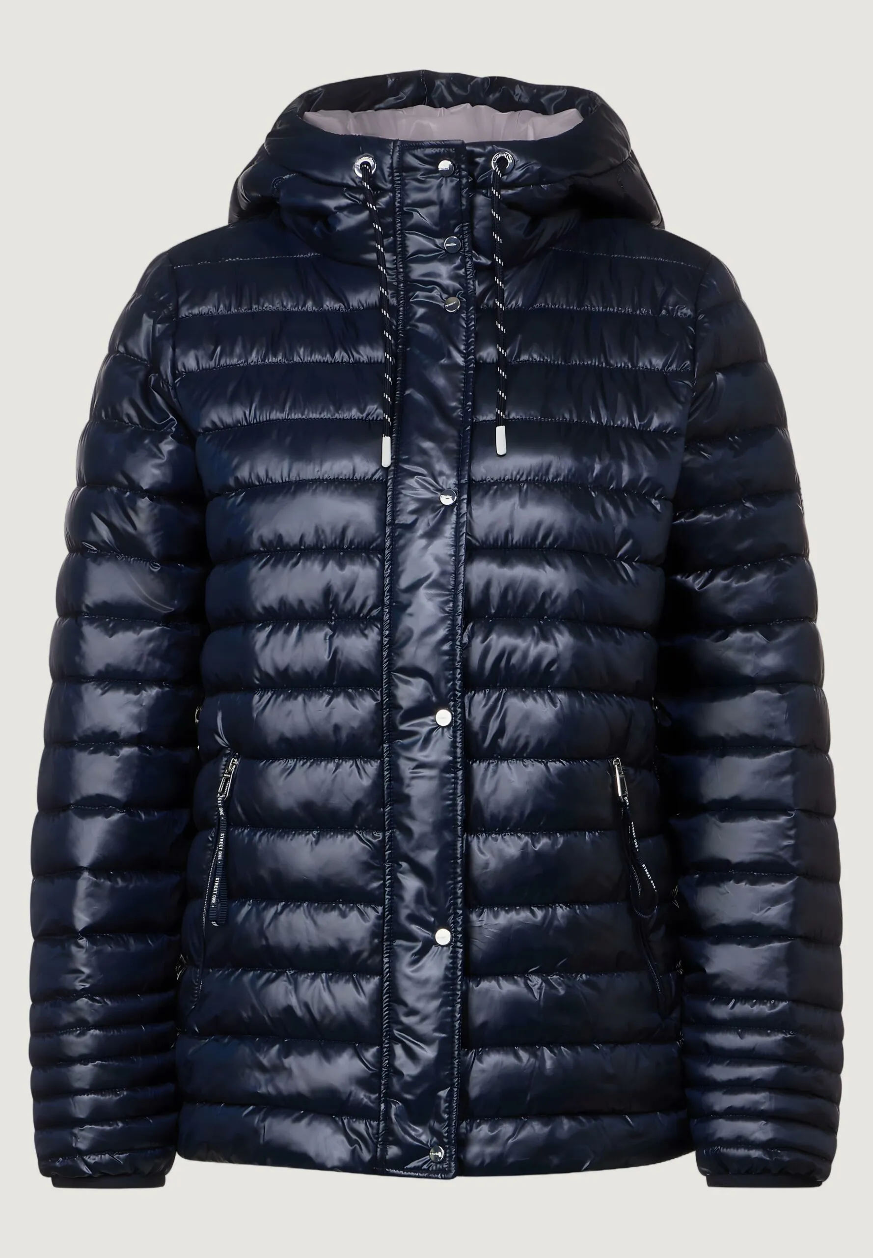 Piumino Street One Short Padded Jkt Blu
