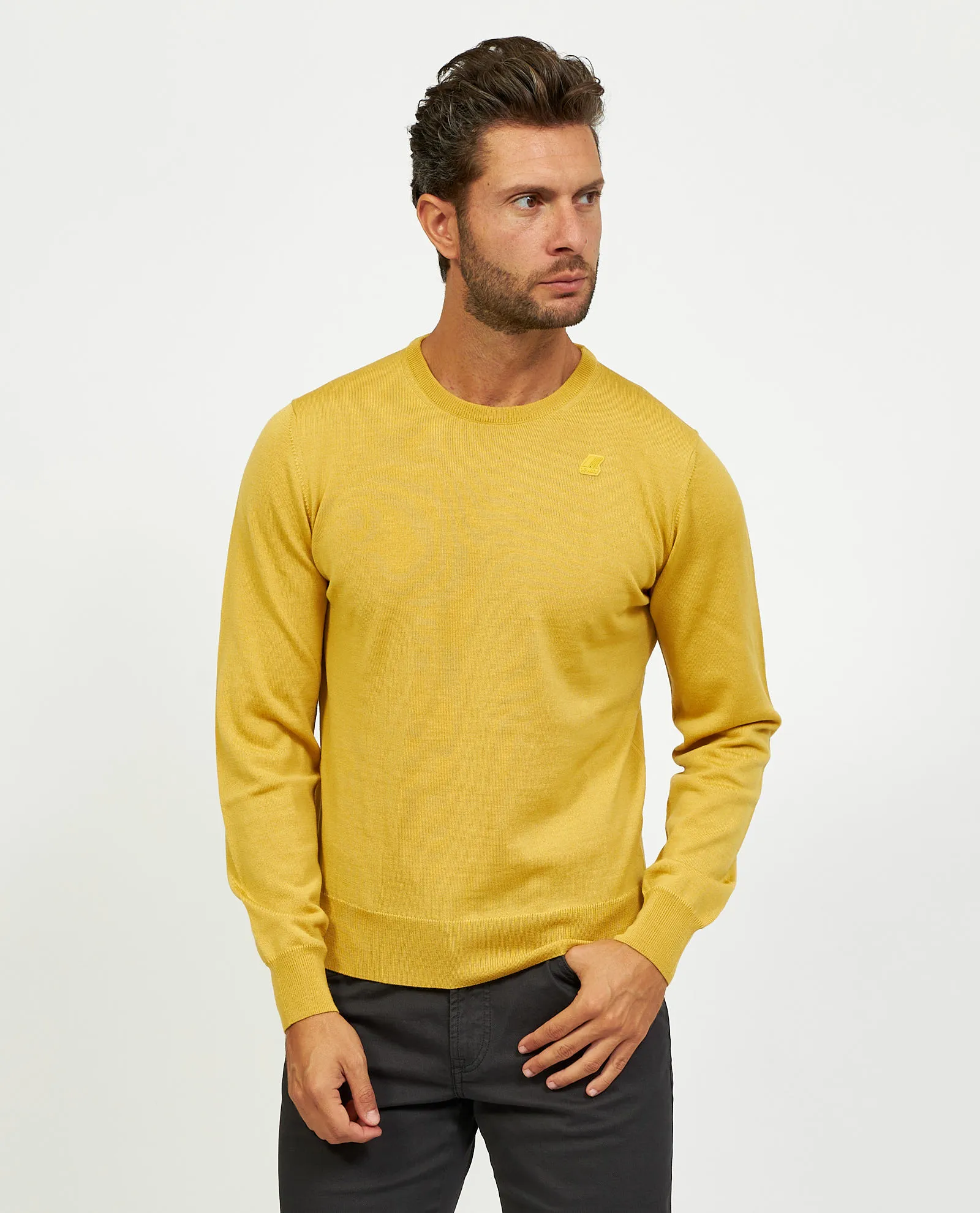 Pullover uomo K-way Sebastien in lana merino
