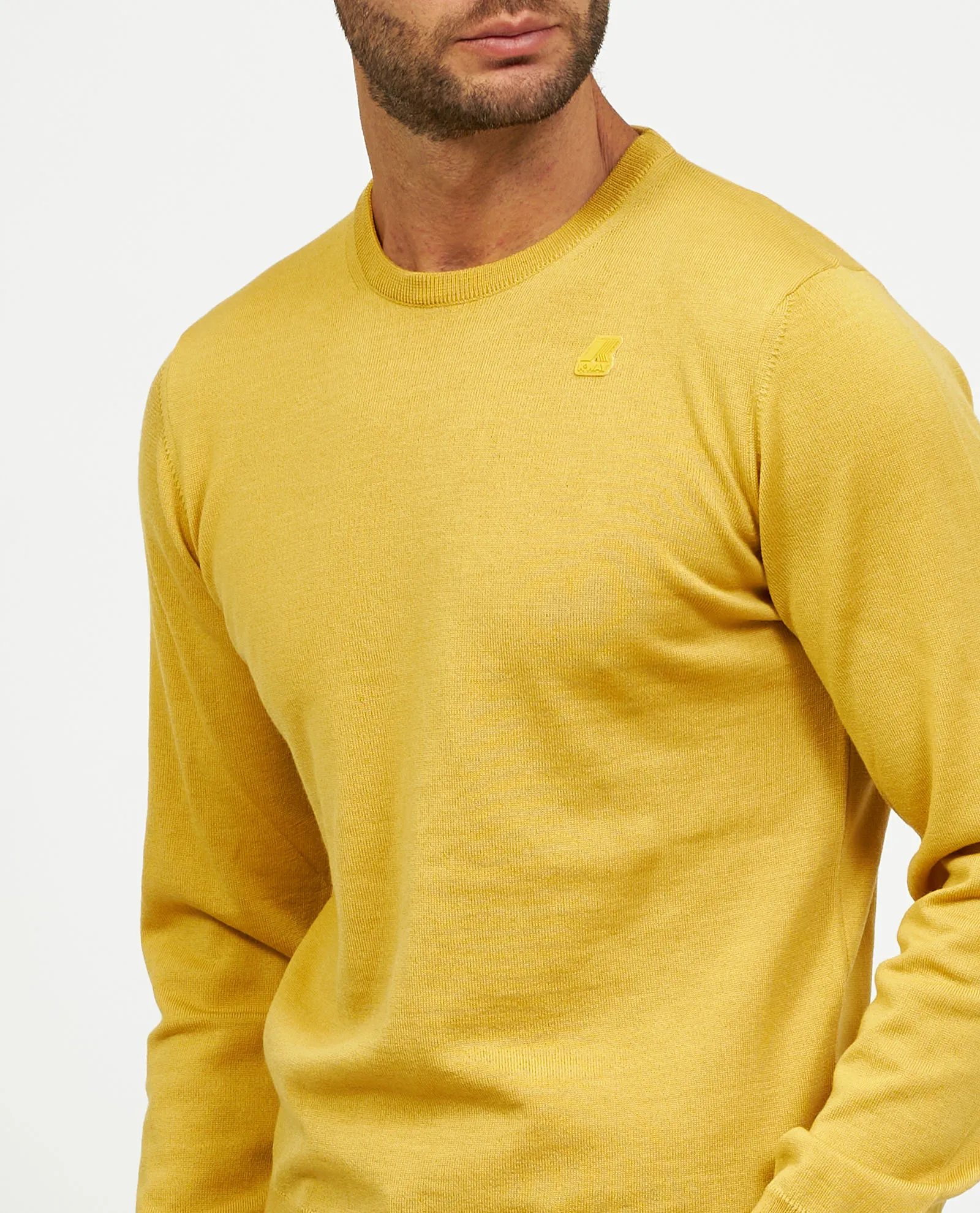 Pullover uomo K-way Sebastien in lana merino
