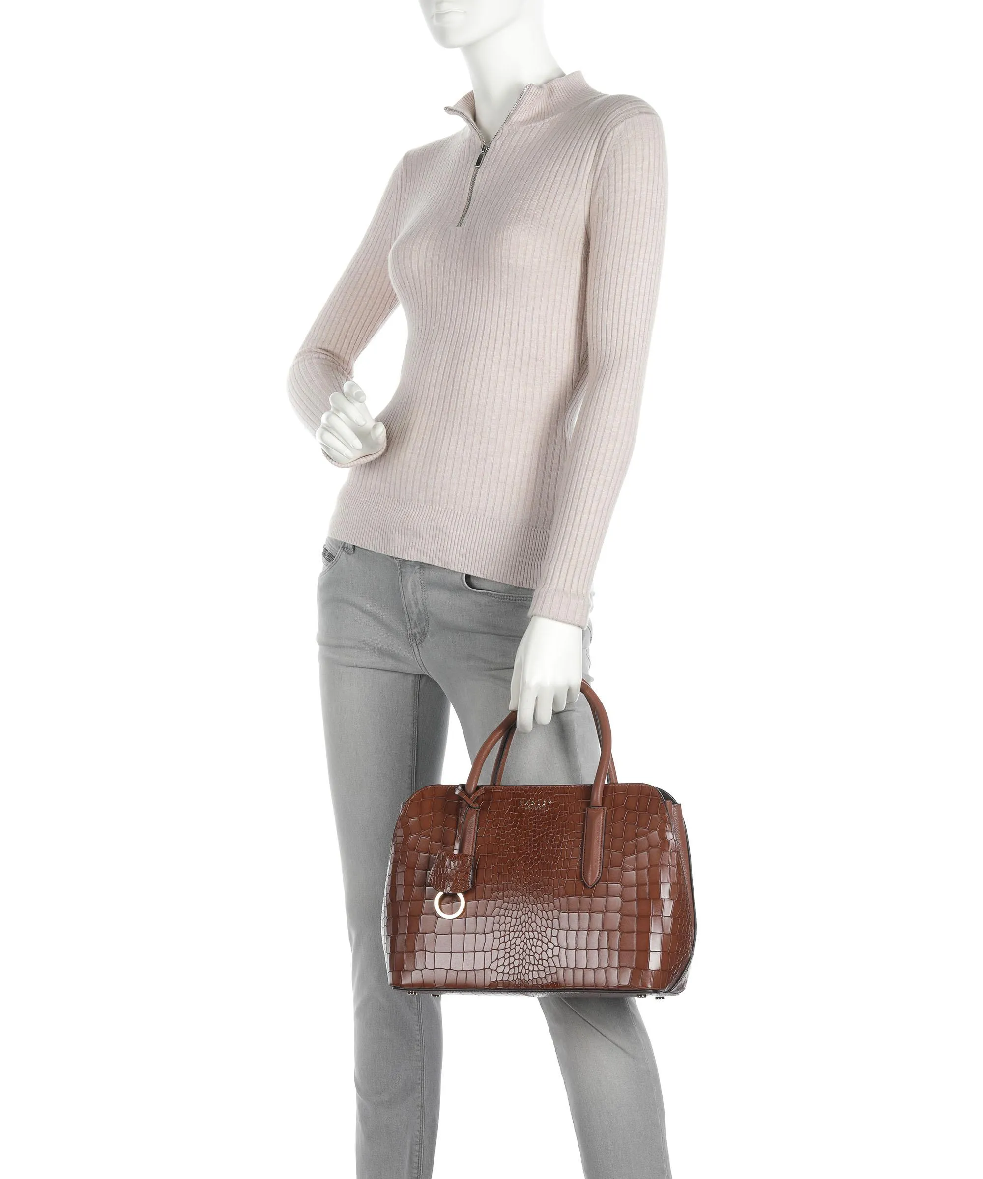  Radley London Liverpool Street 2.0 Borsa a mano pelle bovina marrone  