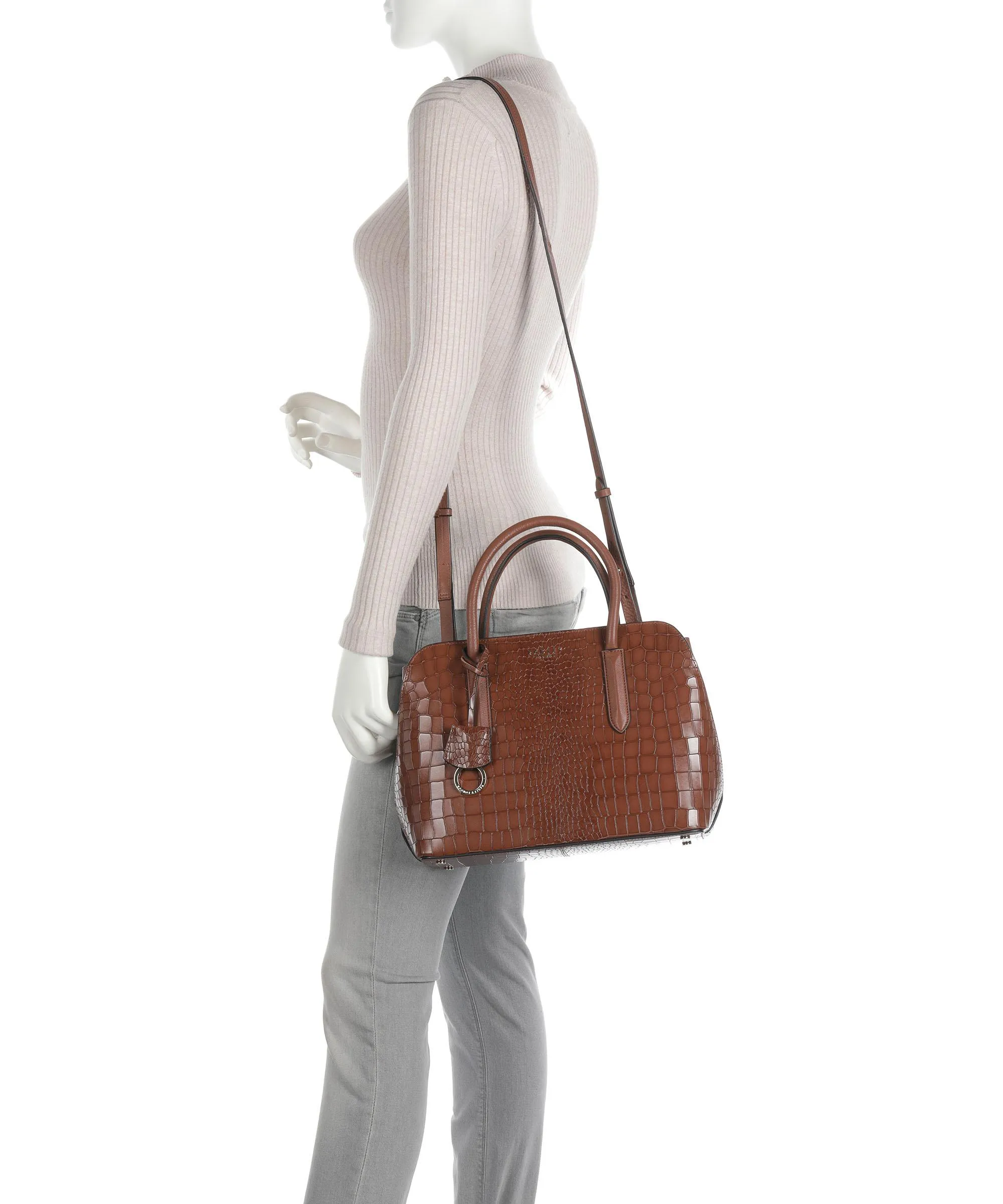  Radley London Liverpool Street 2.0 Borsa a mano pelle bovina marrone  