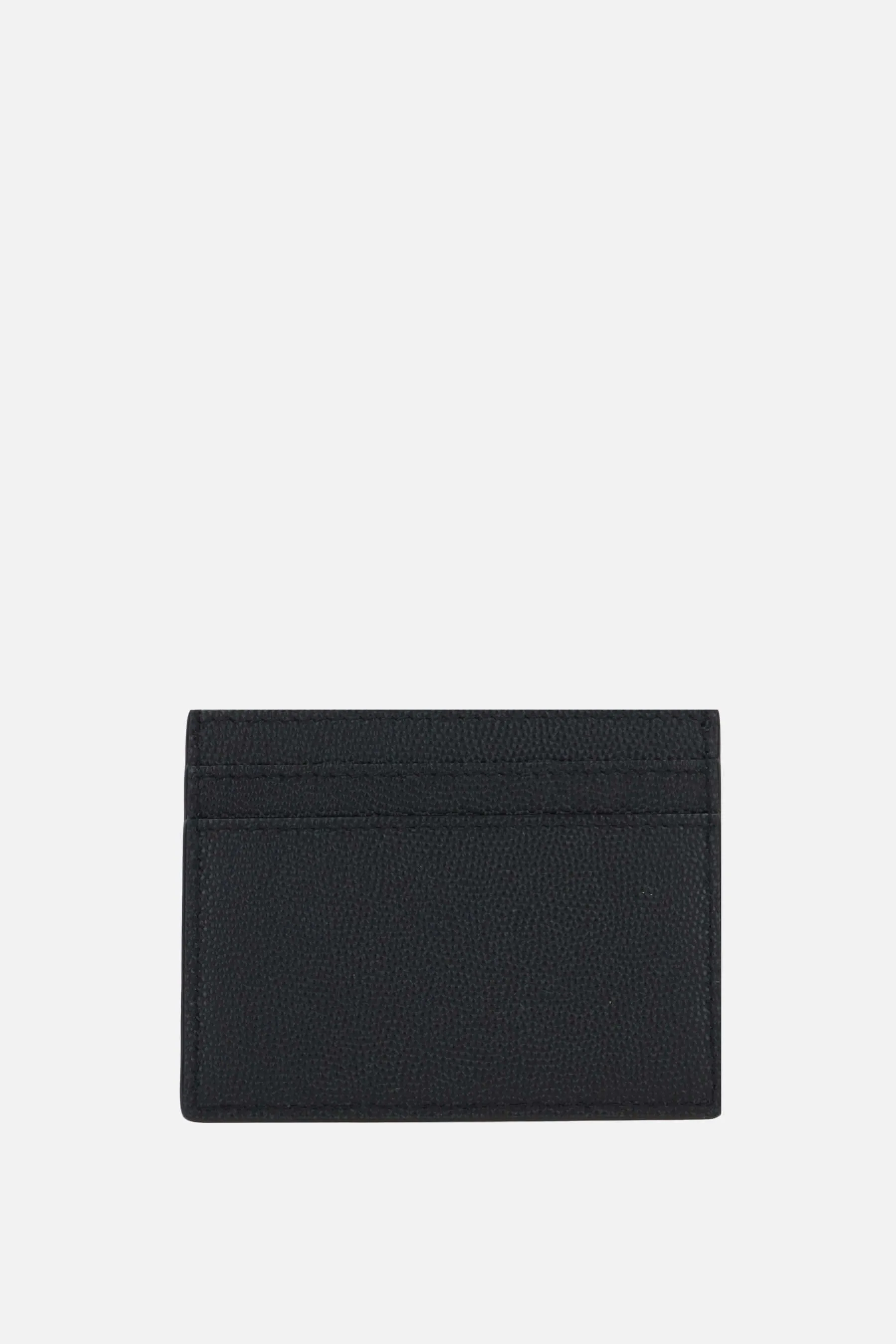  SAINT LAURENT porta carte Saint Laurent Paris in pelle Grain de Poudre 