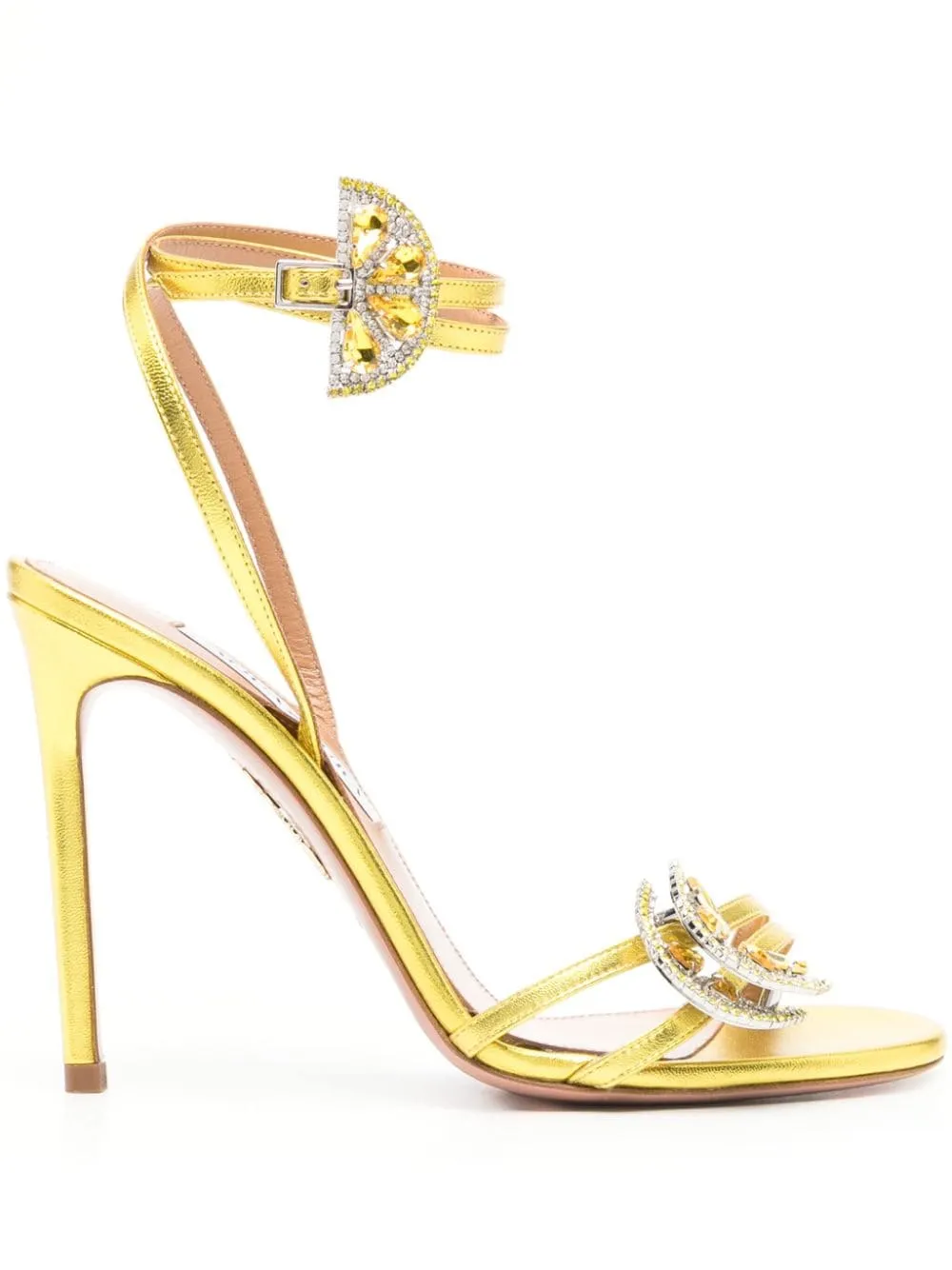 Sandali Gin Tonic 15mm in oro Aquazzura - donna